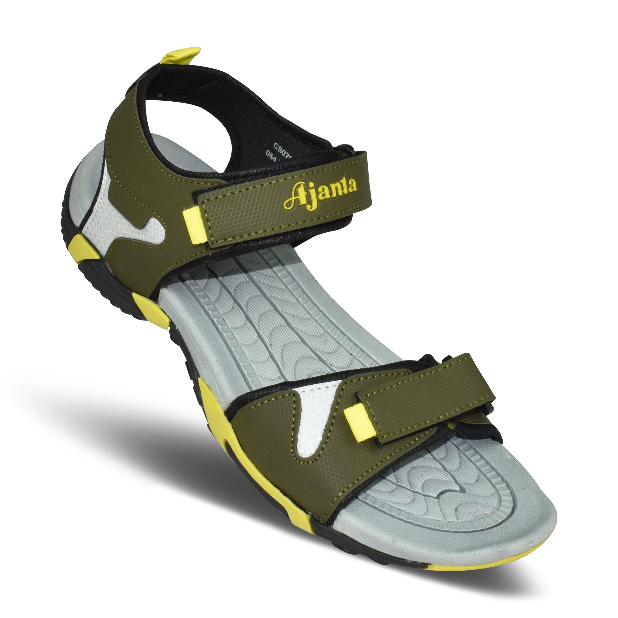 Ajanta Men’s Sports Sandals with Velcro Closure