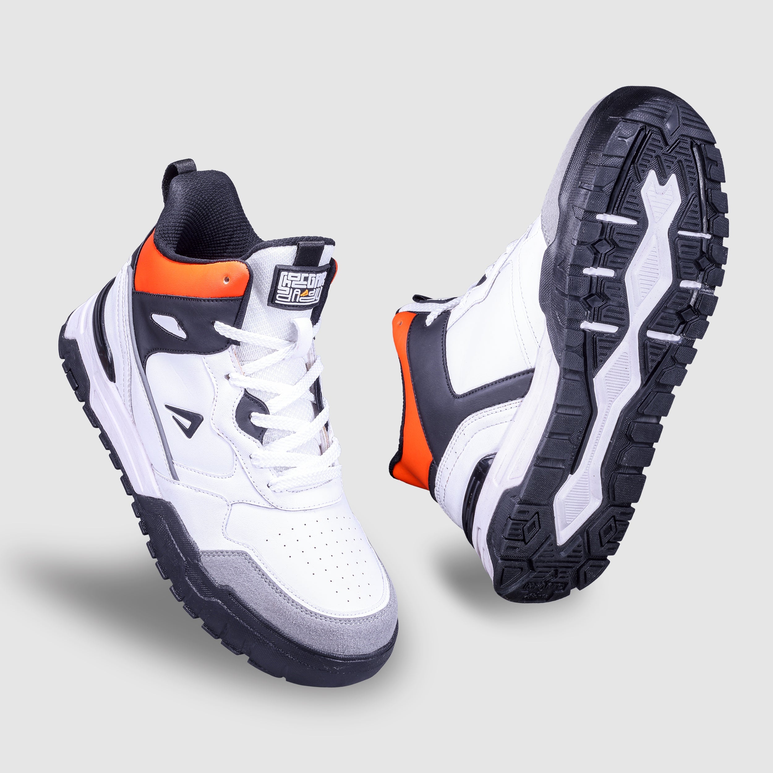 Impakto Shoegardaddy Men's Orange Sneakers - AS3331