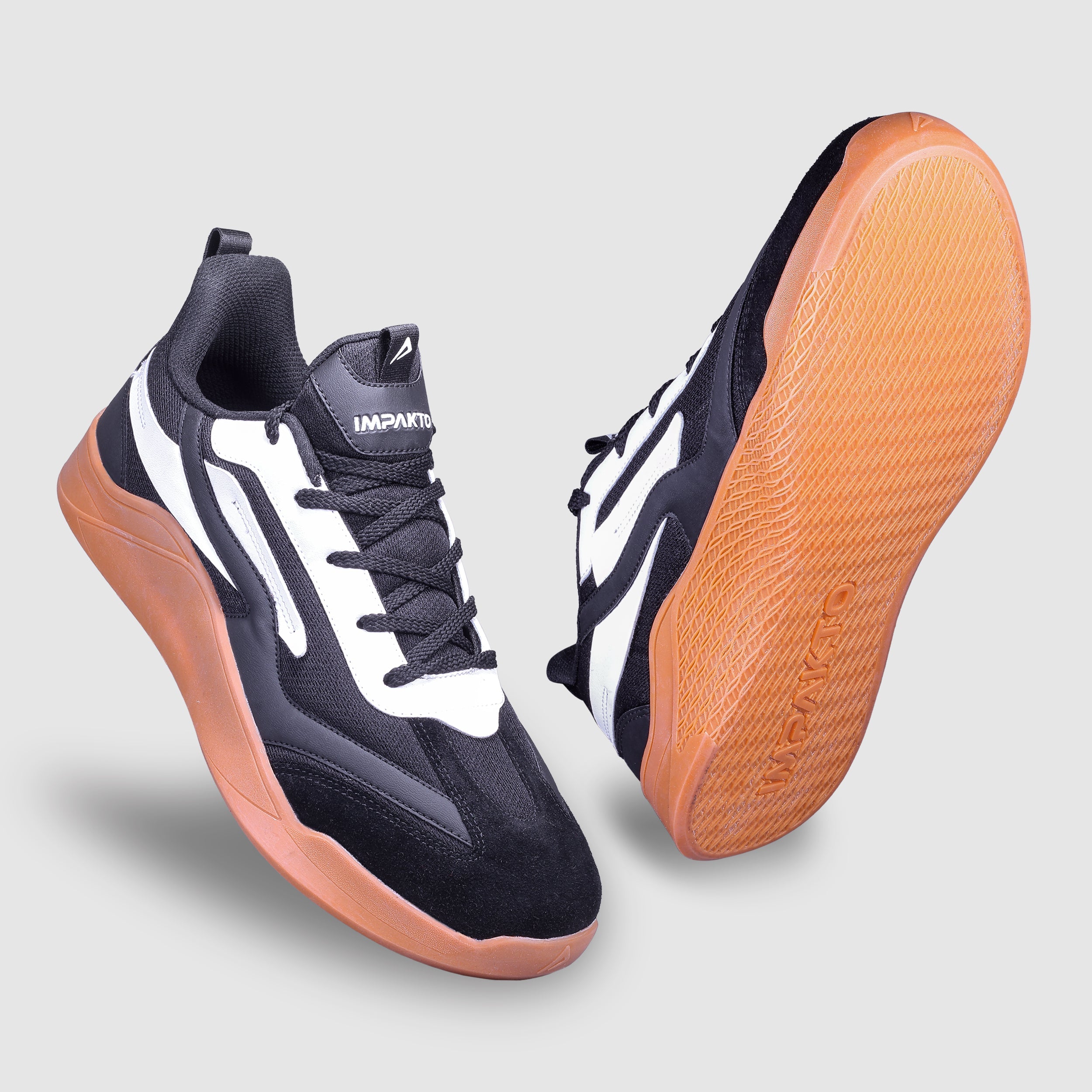 Impakto Para x TurfDrive Men's Black Sneaker- AS3367