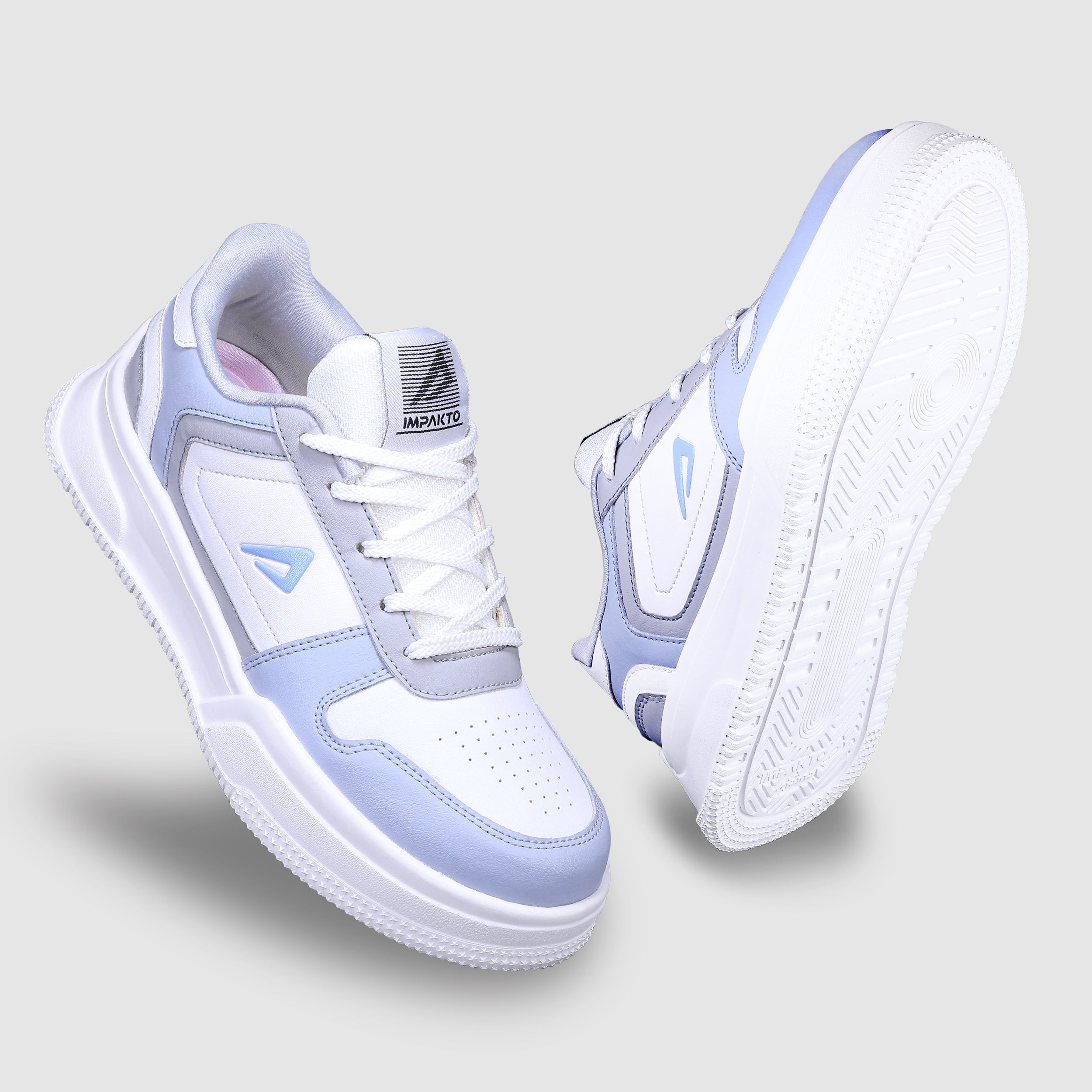 Impakto Studio Flex Women's Sky Blue Sneaker - AS4115