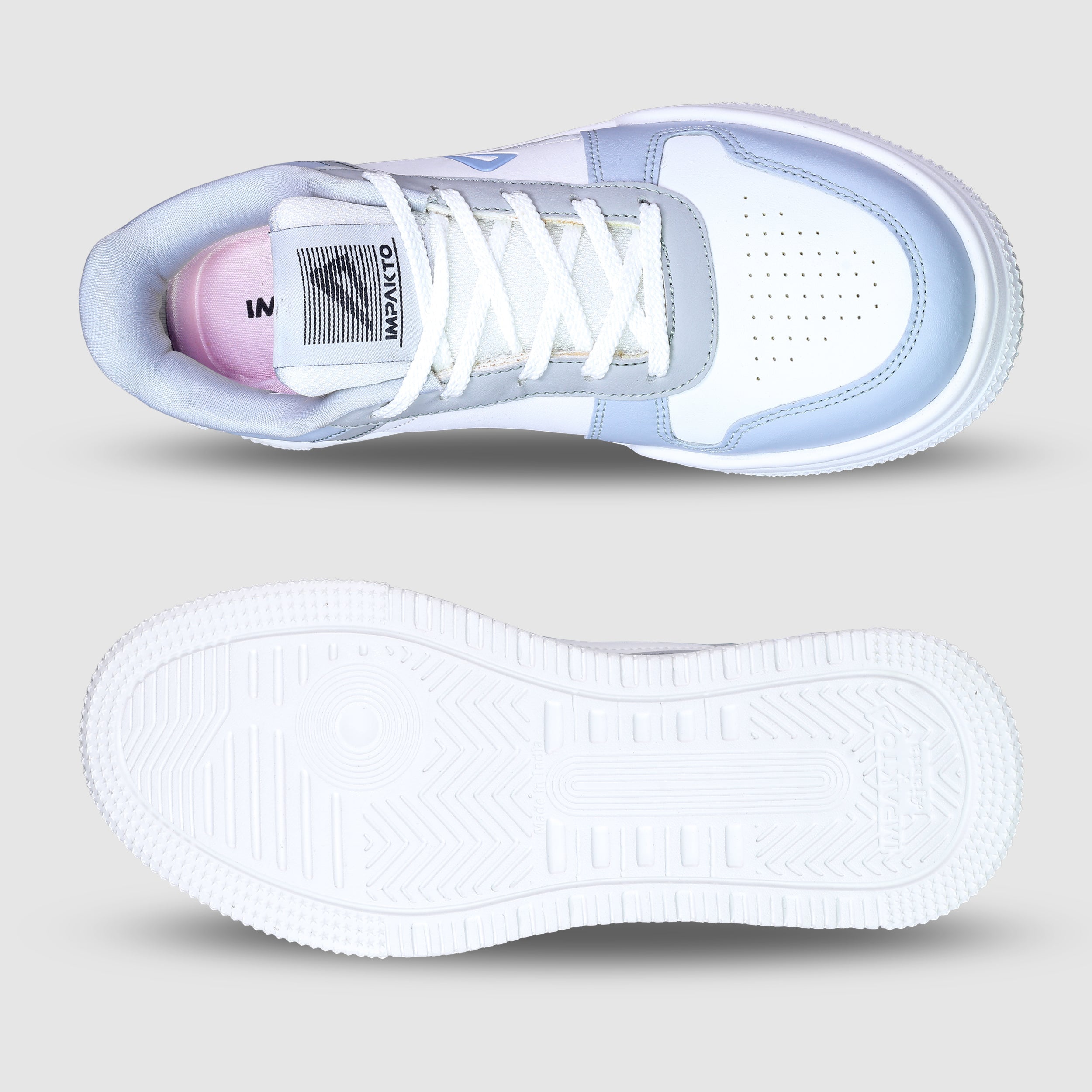 Impakto Studio Flex Women's Sky Blue Sneaker - AS4115