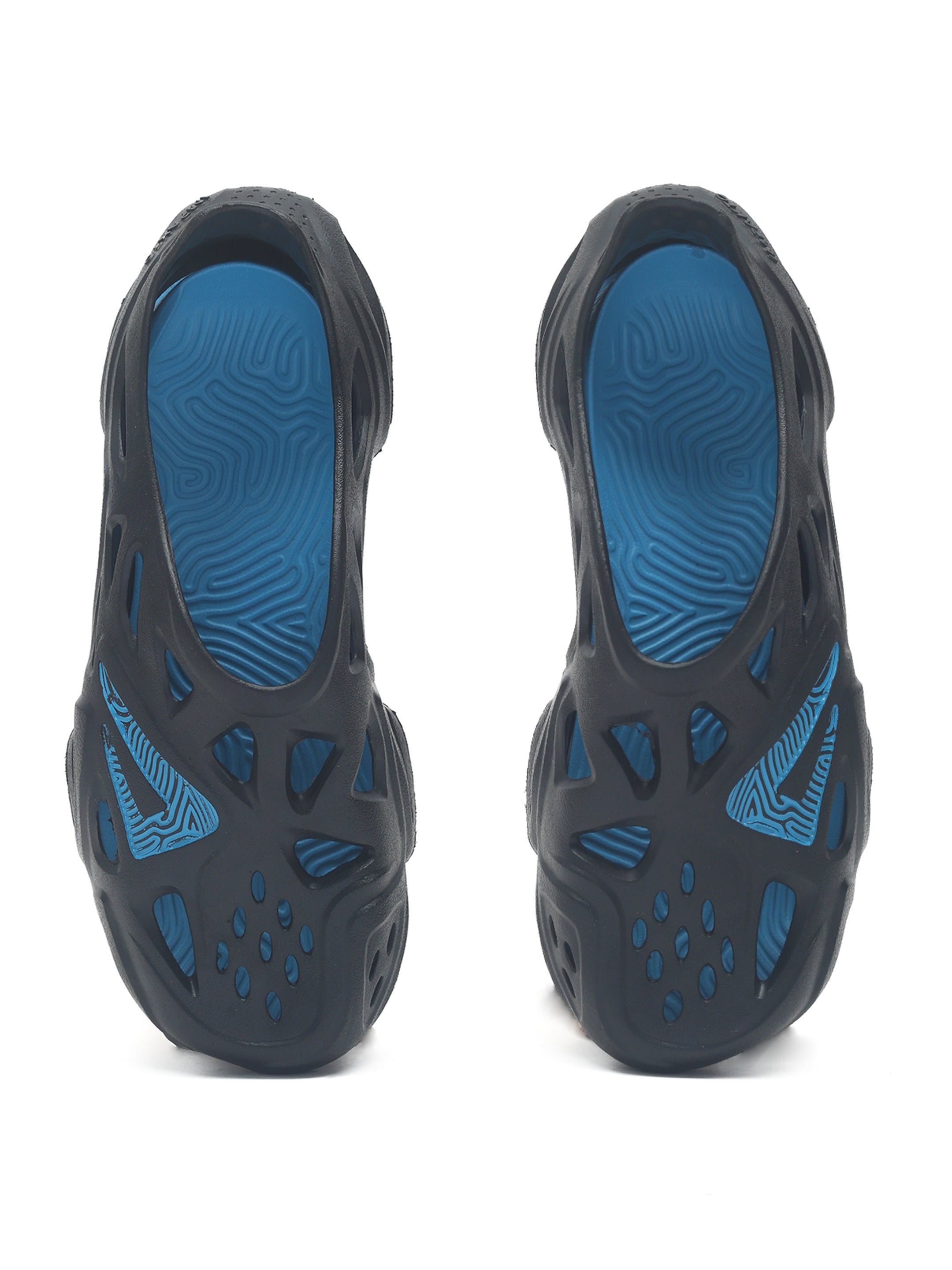 Impakto Super Future Men's Black and Sea Green Flipflop - FT3096