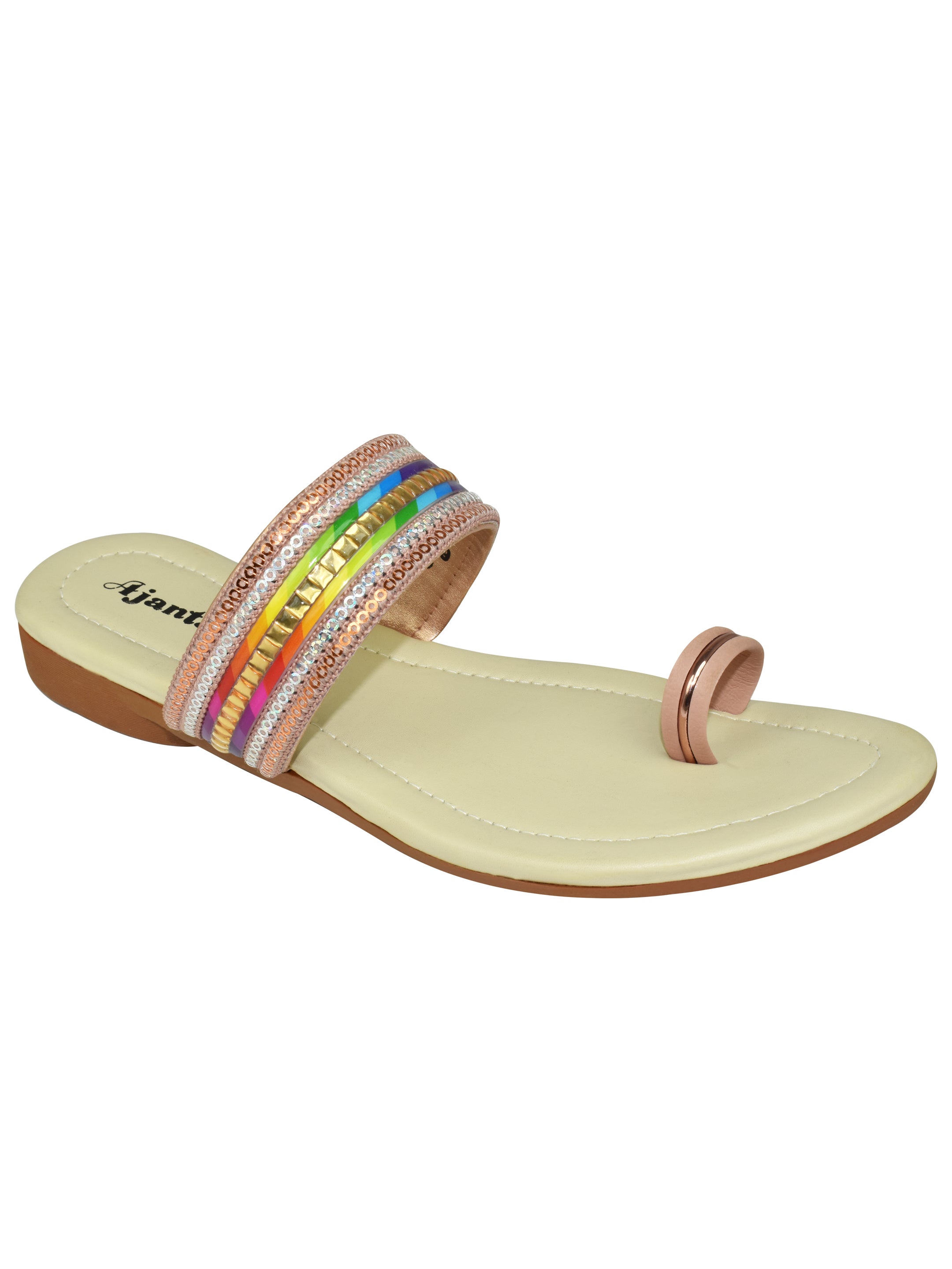 Women's Cream General Sandals