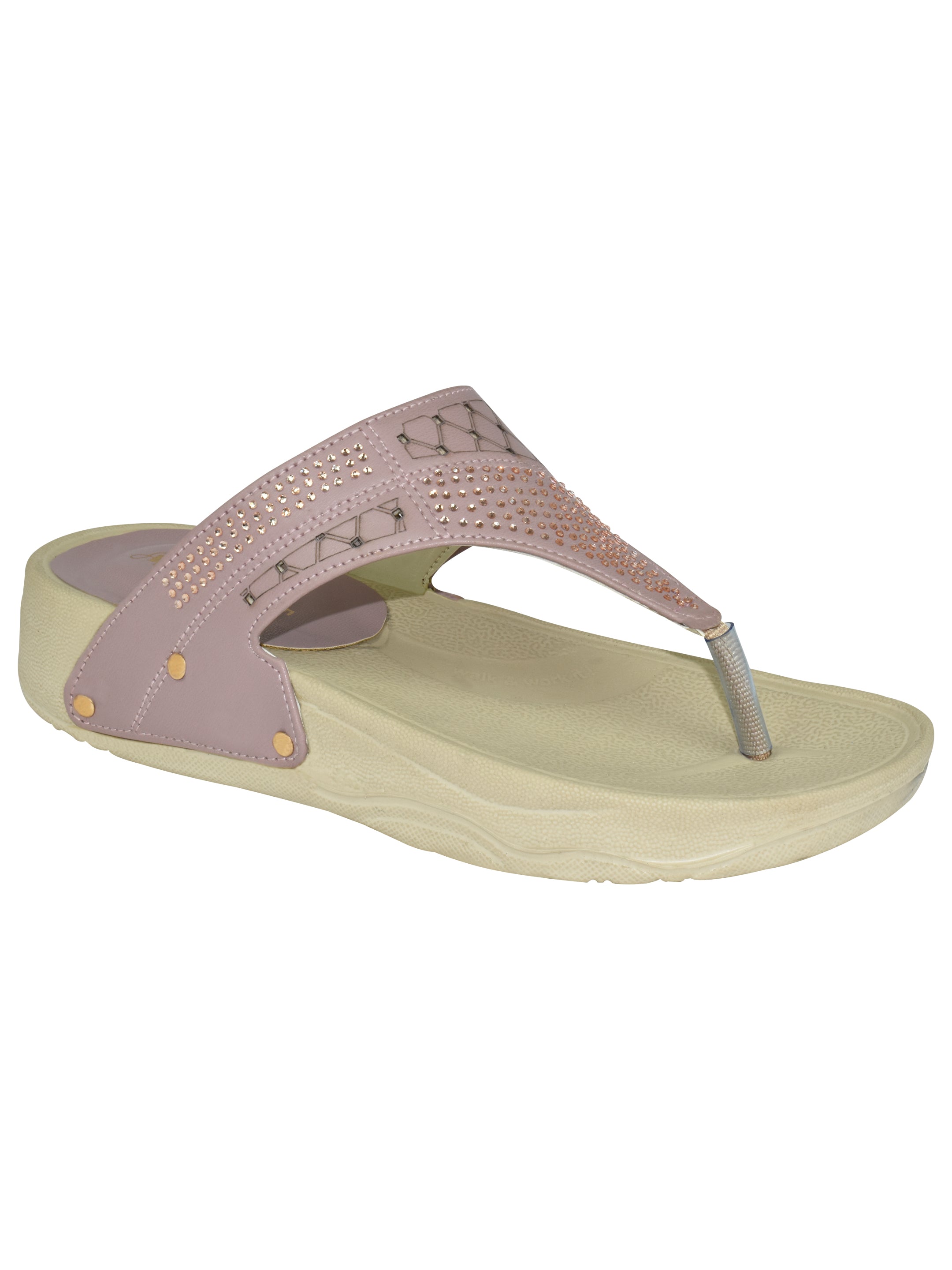 Ajanta Womens Stylish Trendy Lightweight Slip on sandal for casual wear and regular use EL1011