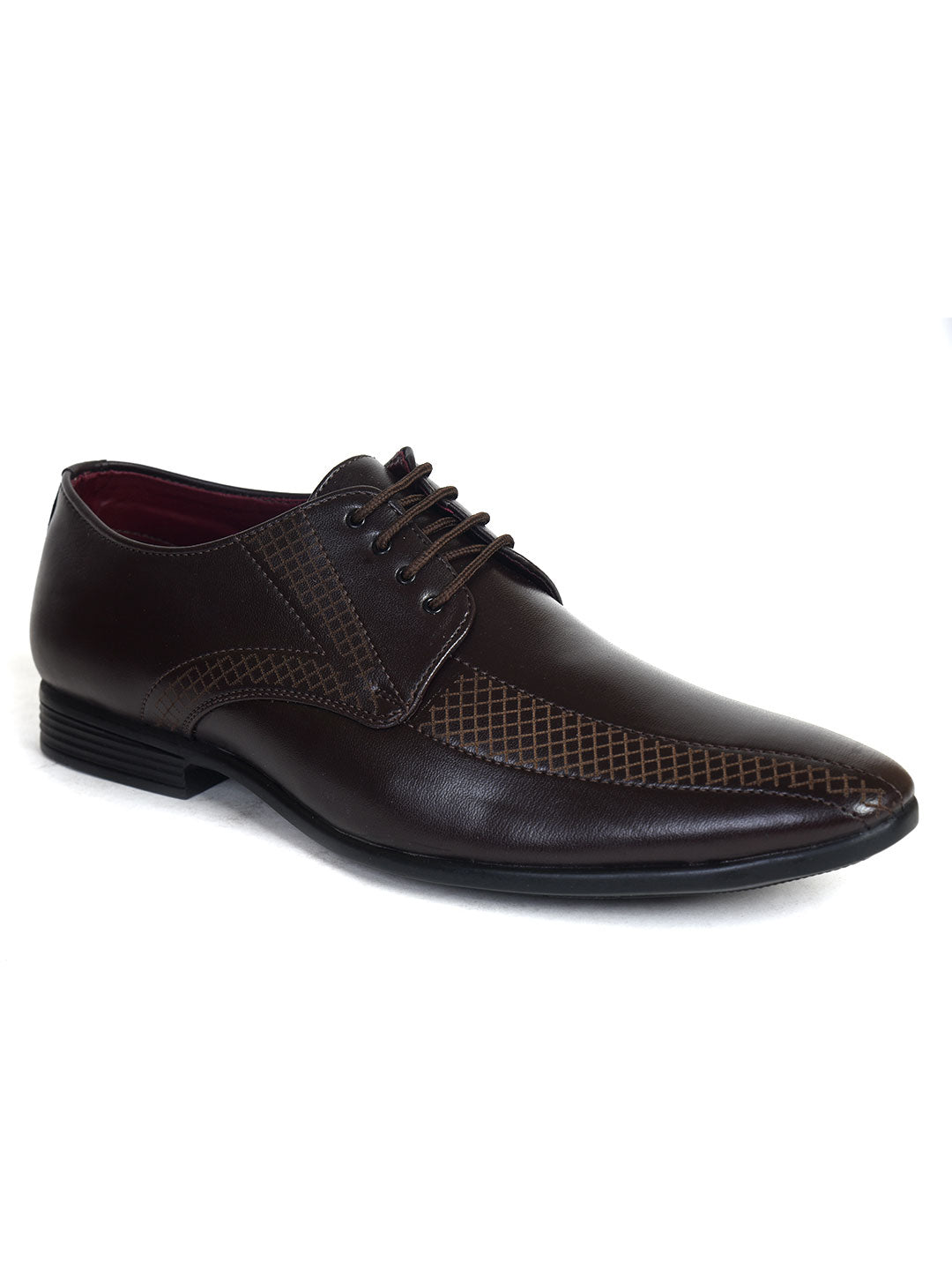 Ajanta Men’s Derby Lace-Up Formal Shoes for Office & Business Wear