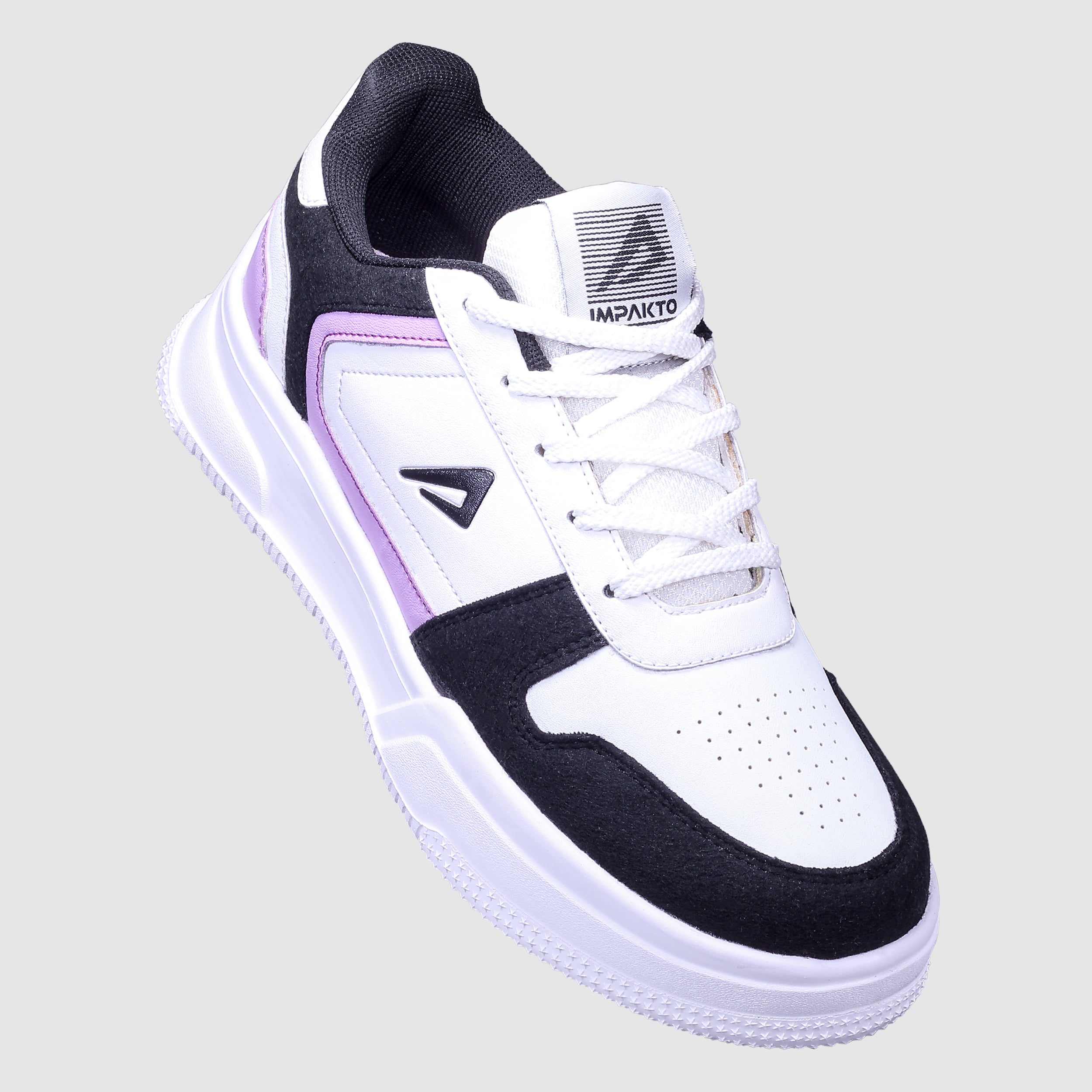 Impakto Studio Flex Women's Black Sneaker - AS4114