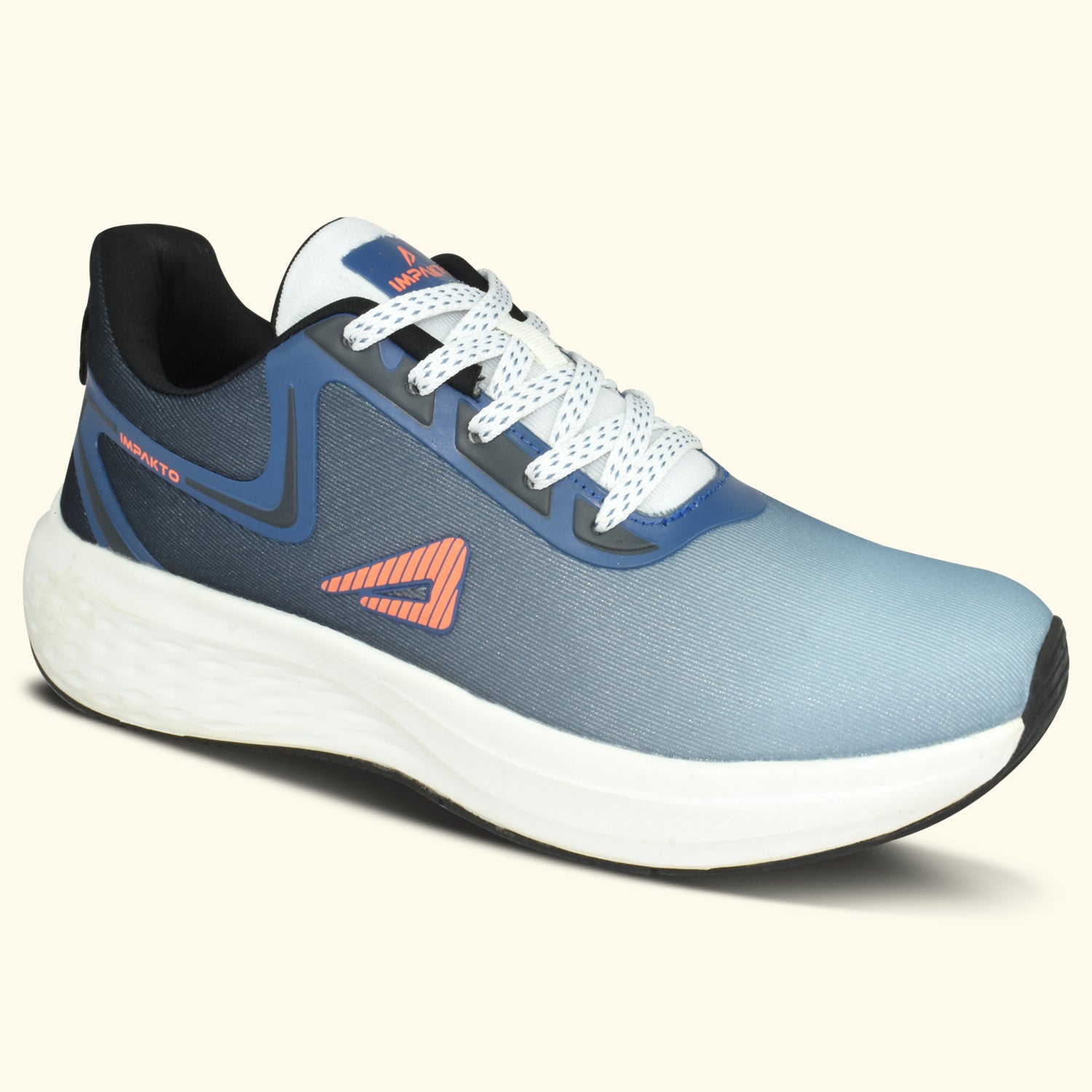 Impakto by Ajanta Men’s Blue Walking Shoes