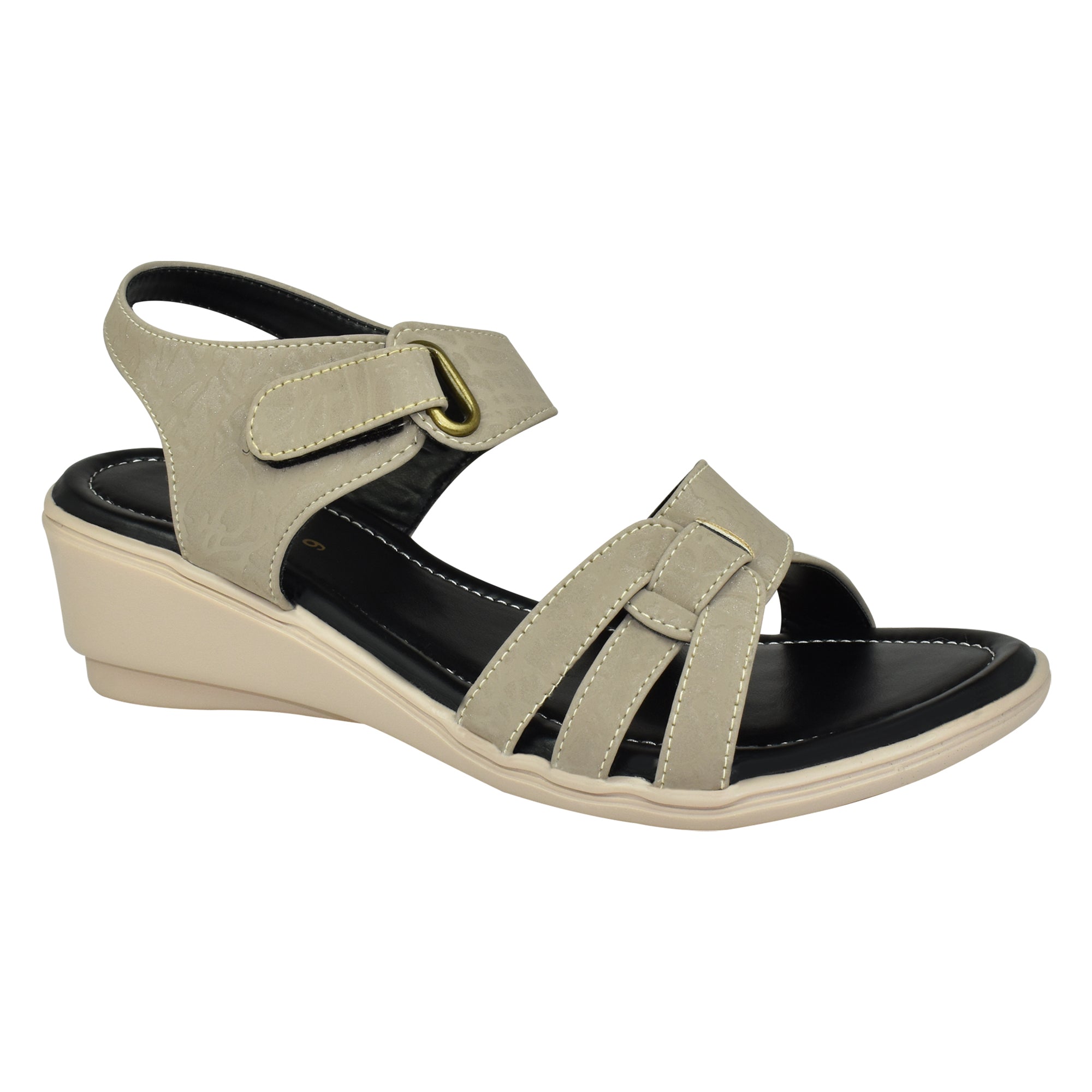 Ajanta Women's Adjustable Ankle Strap Sandals