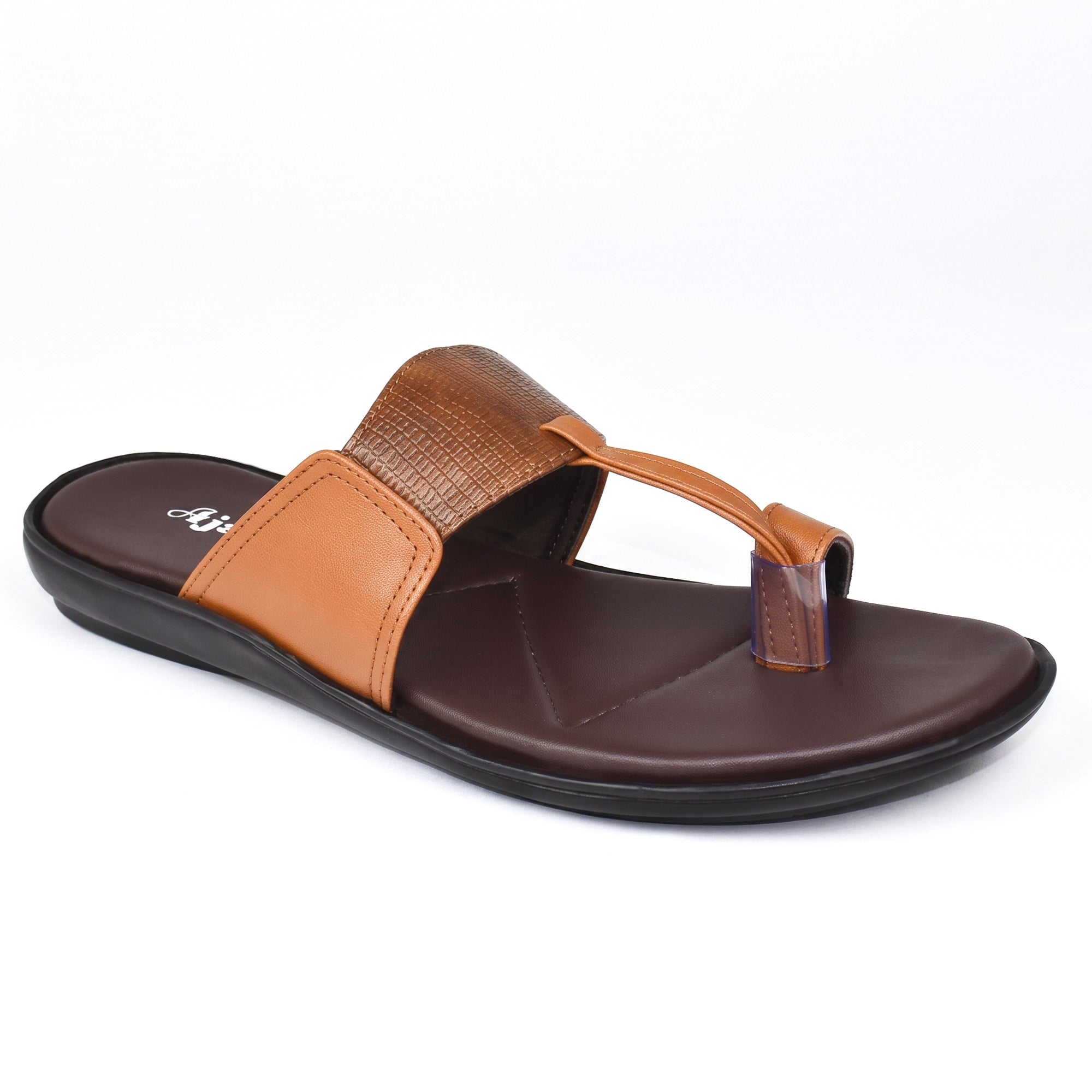 AJANTA Men Lightweight Comfort Sandals | Flexible Sole | Casual Wear