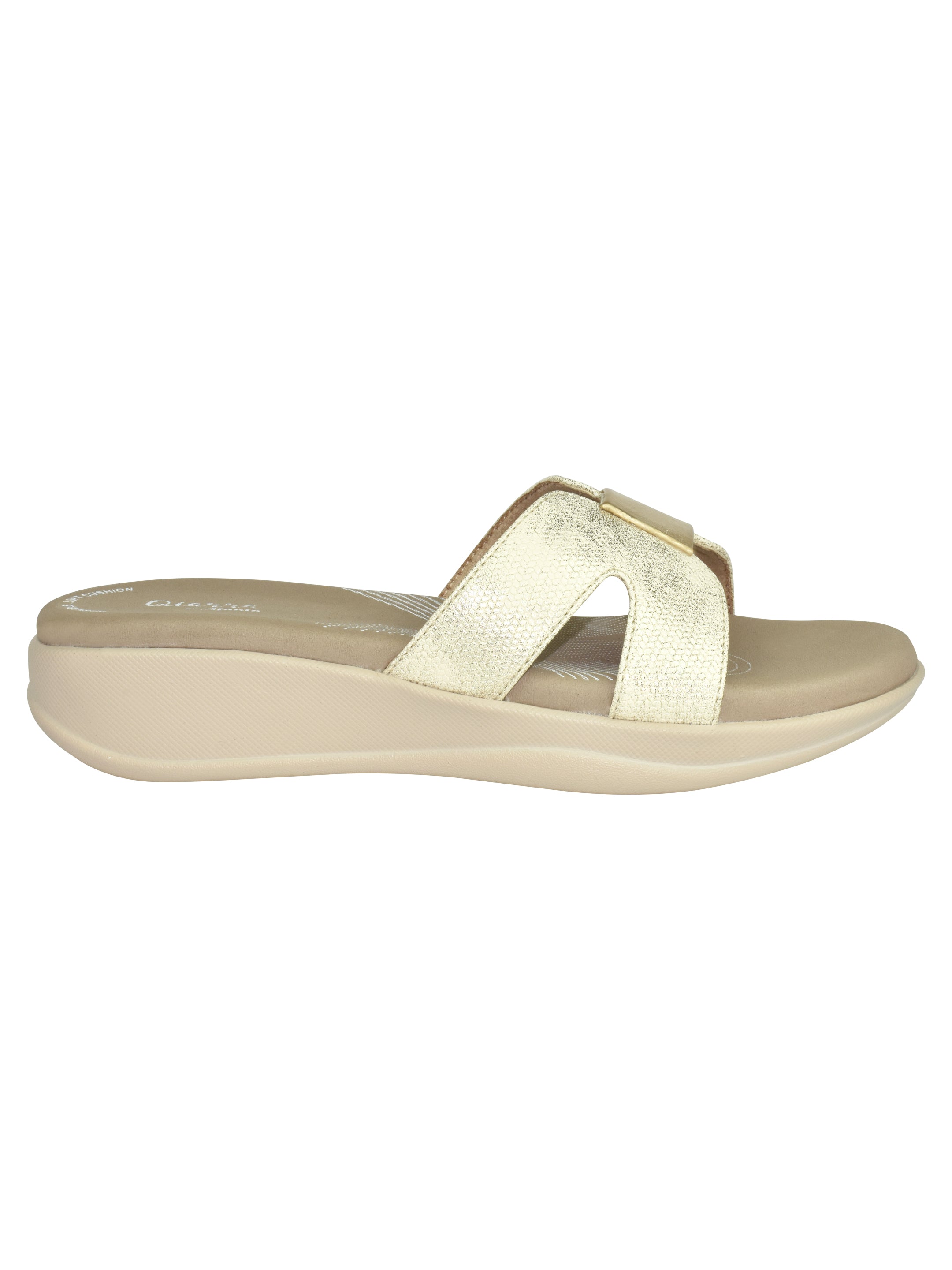 Ajanta Women Comfortable Flat  Sandal for women / Soft Insole with Flexible Sole for All-Day EL3016 / Slip-On Sandals Wear /