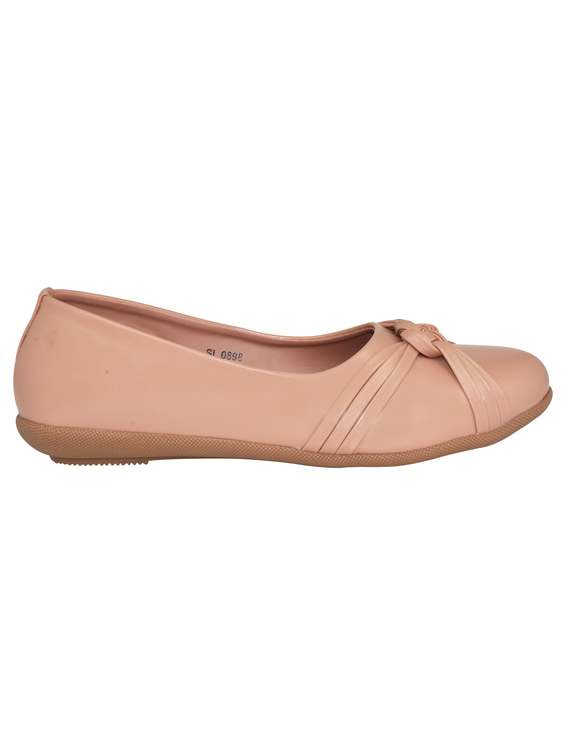 AJANTA Women's Pink Rexine Upper, PVC Sole Closed Toe Bellies SL0898