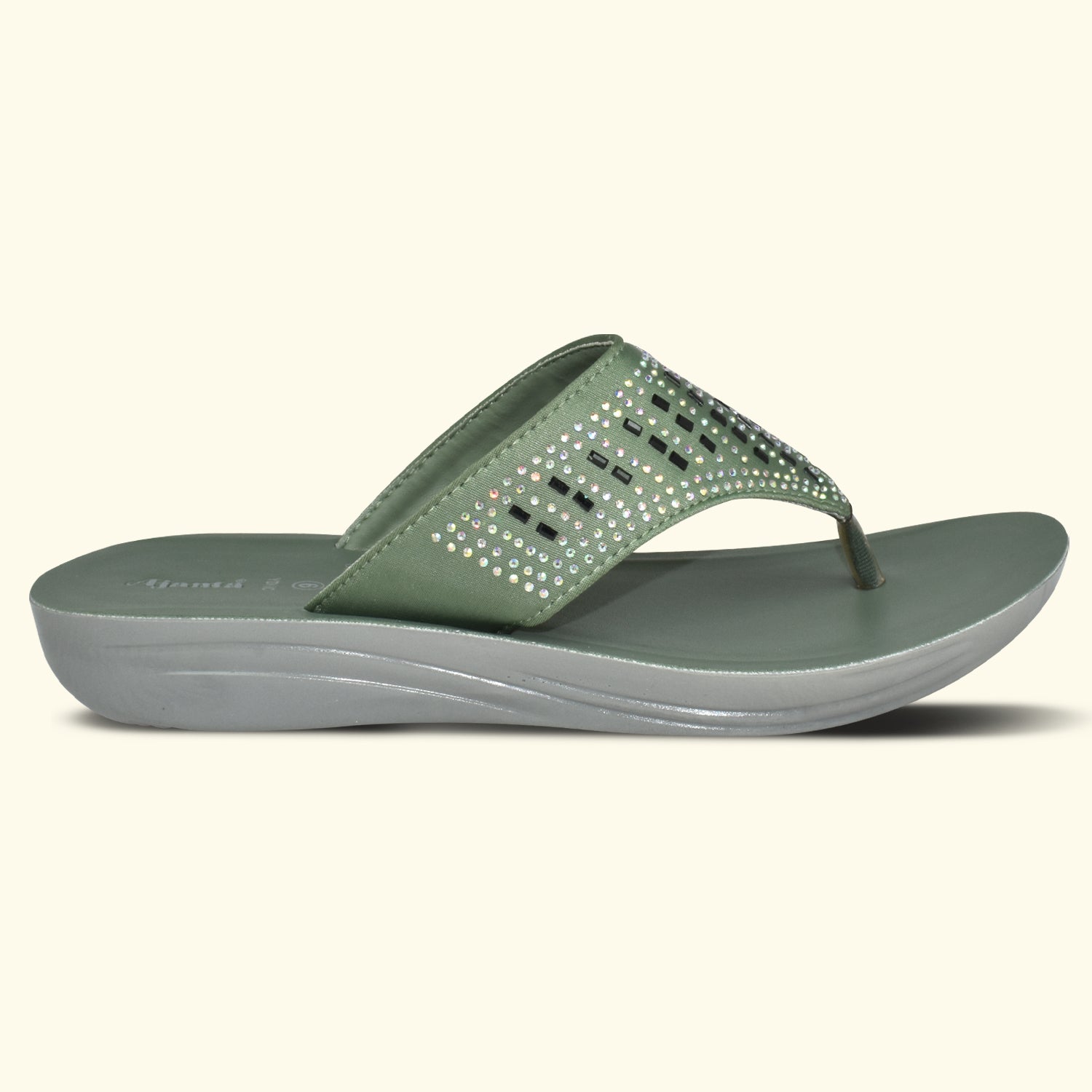 AJANTA Women Slipper| Casual Floaters |Home Use |Daliy-Wear|Anti Slip Outdoor Slipper For Women EL1016