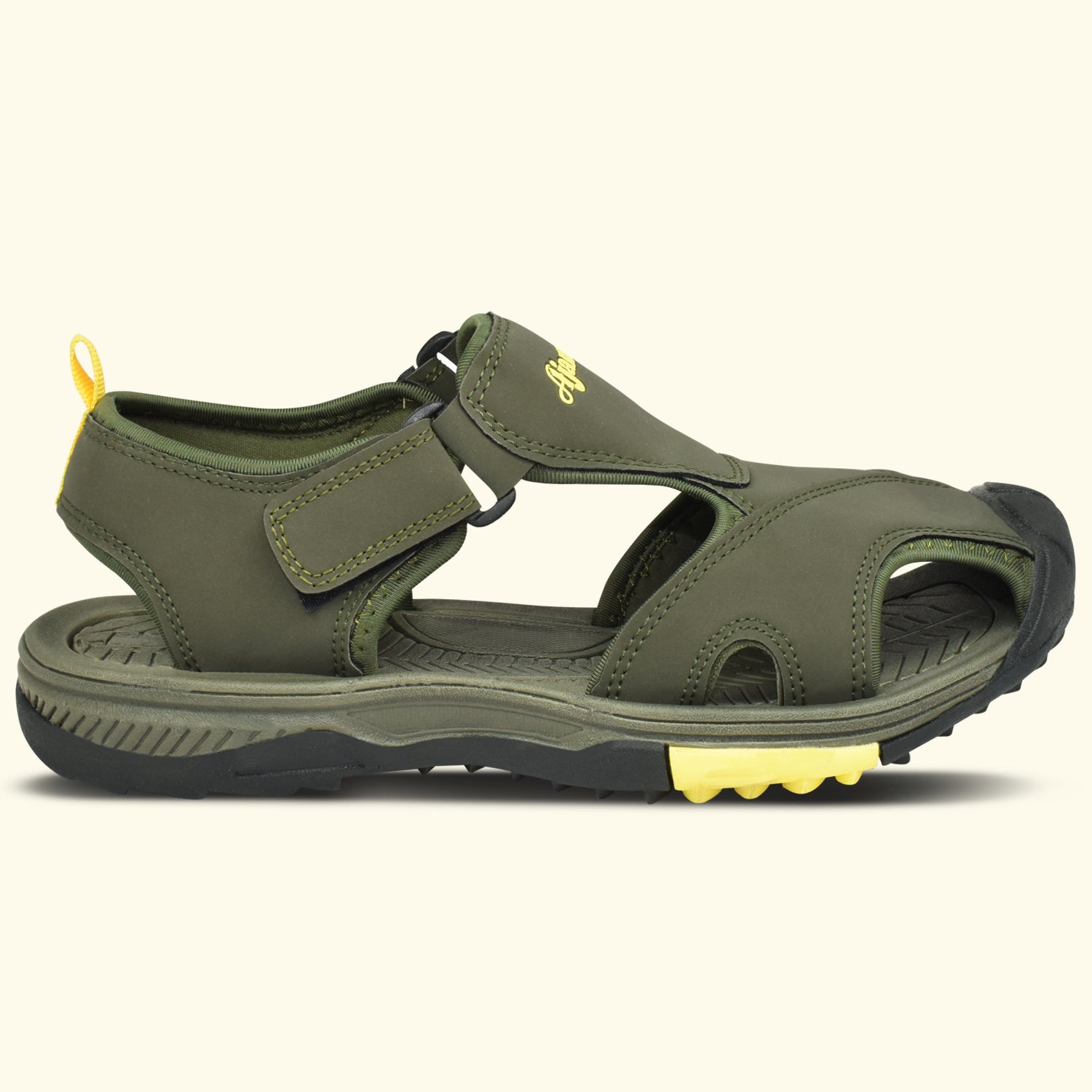 AJANTA Men Sports Sandals Adjustable Straps, Cushioned Sole, Sporty Design,Durable & Comfortable EG2019