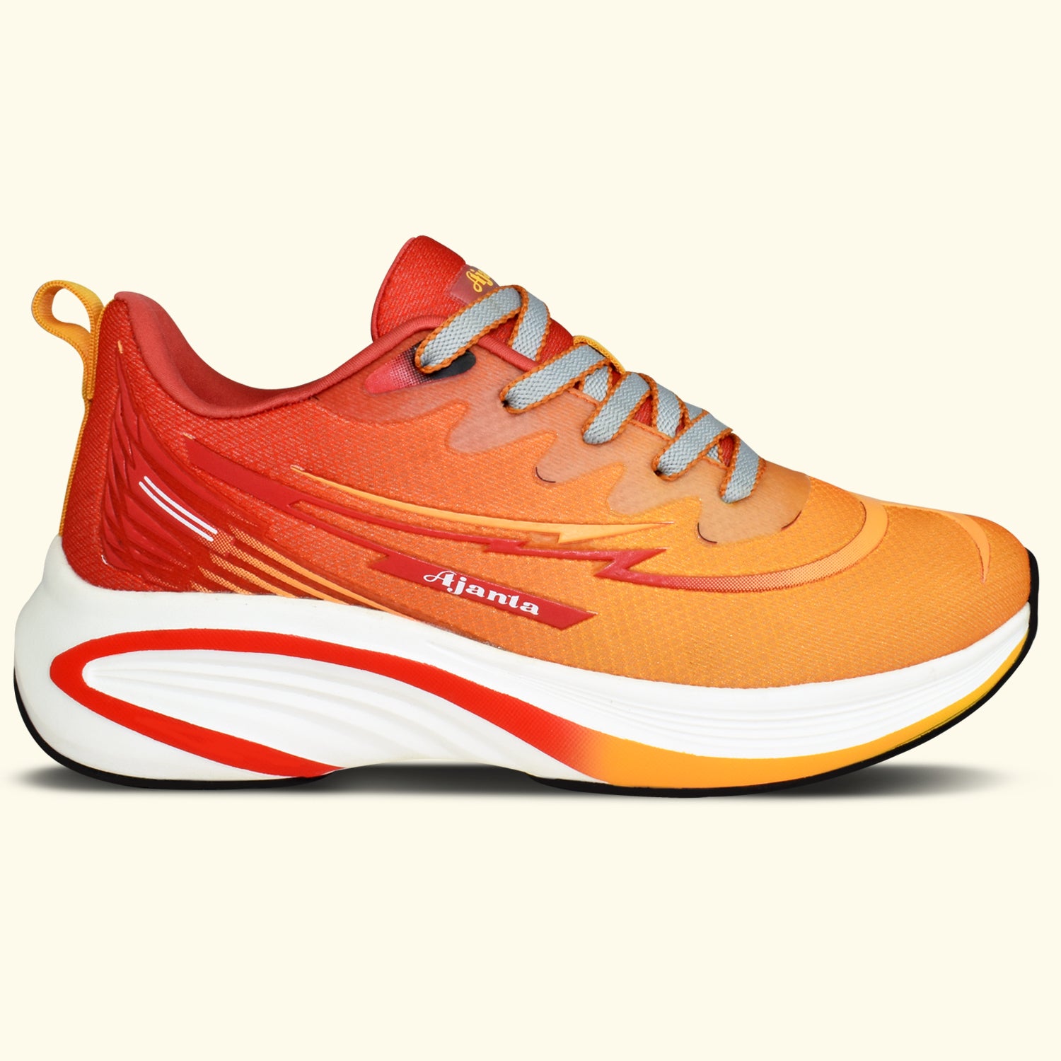 AJANTA Volt Runner High-Energy Performance Shoes |Lightweight|Shock-Absorbing| Stylish for Running & Training  EG1036