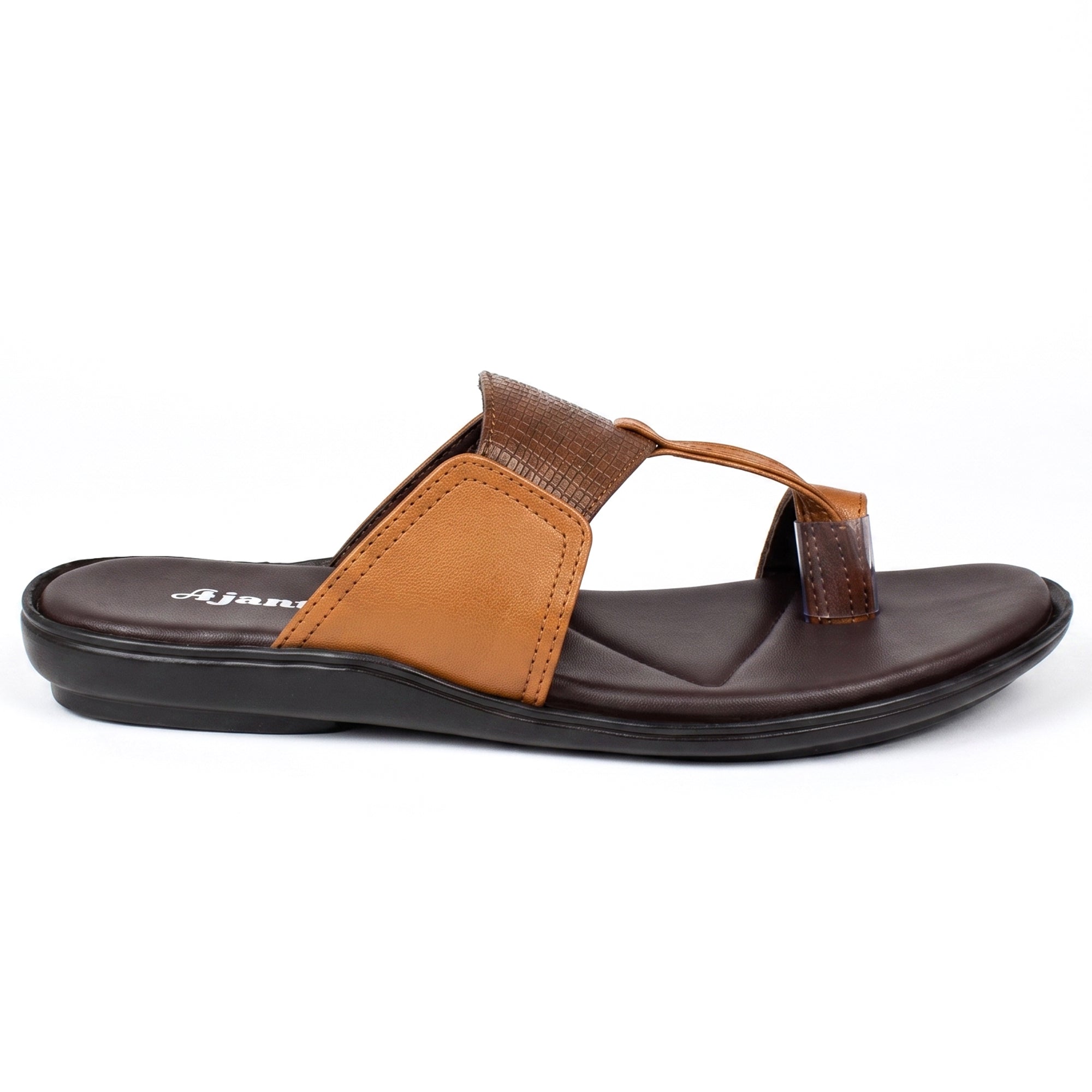 AJANTA Men Lightweight Comfort Sandals | Flexible Sole | Casual Wear