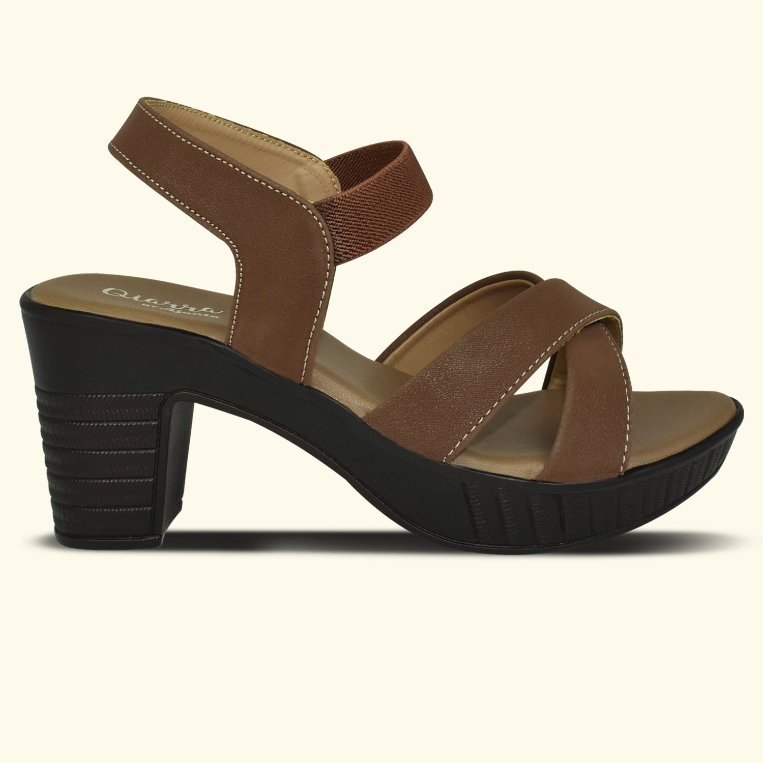 AJANTA Women Fashion Heel Sandals | Lightweight Stylish, Elegant, Comfy For Daily & Party Use EL4018