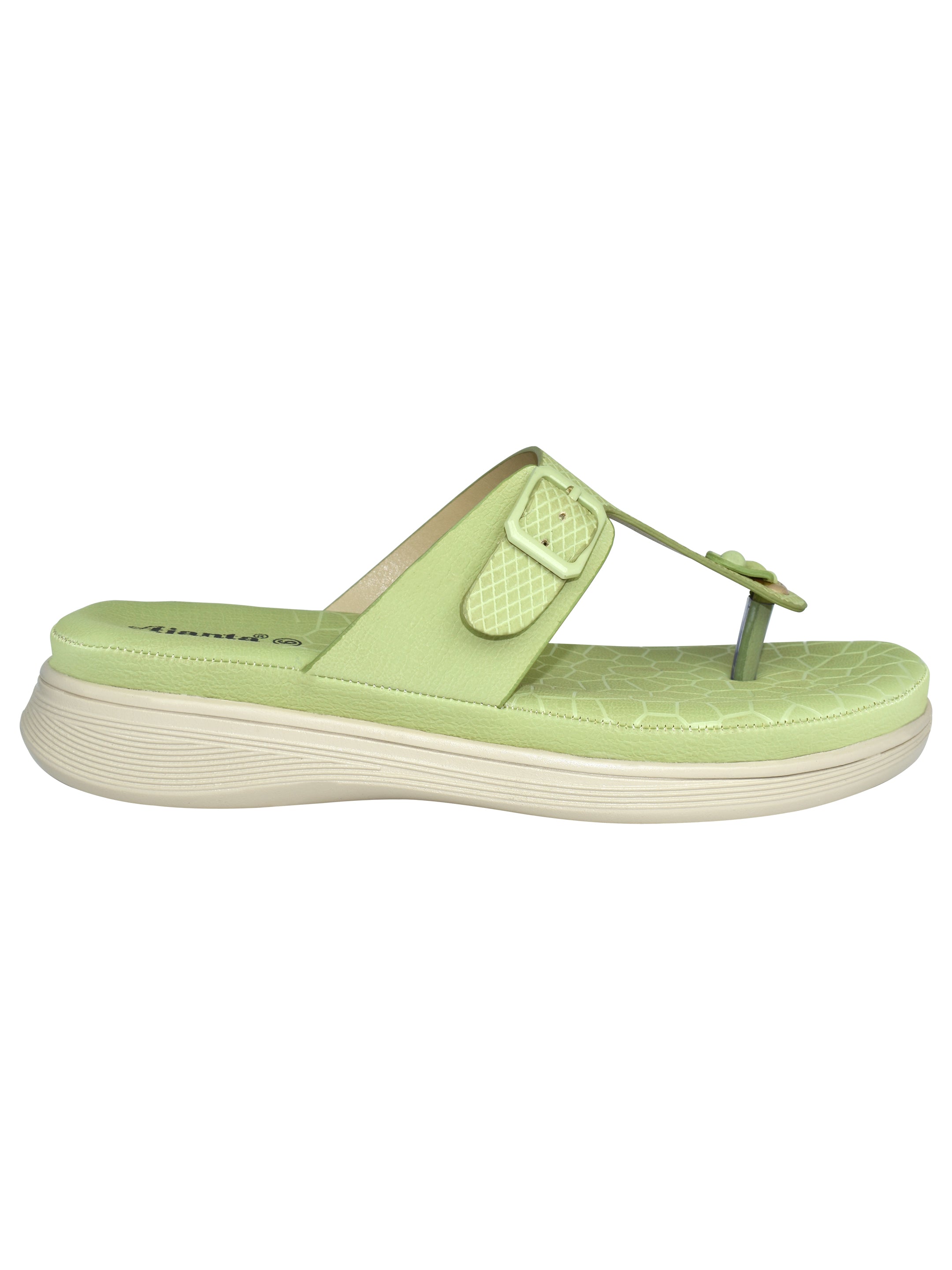 Ajanta Women Flat Sandal / Anti-Skid Sole with Elegant Look / Women’s Casual Flat Sandals EL1001