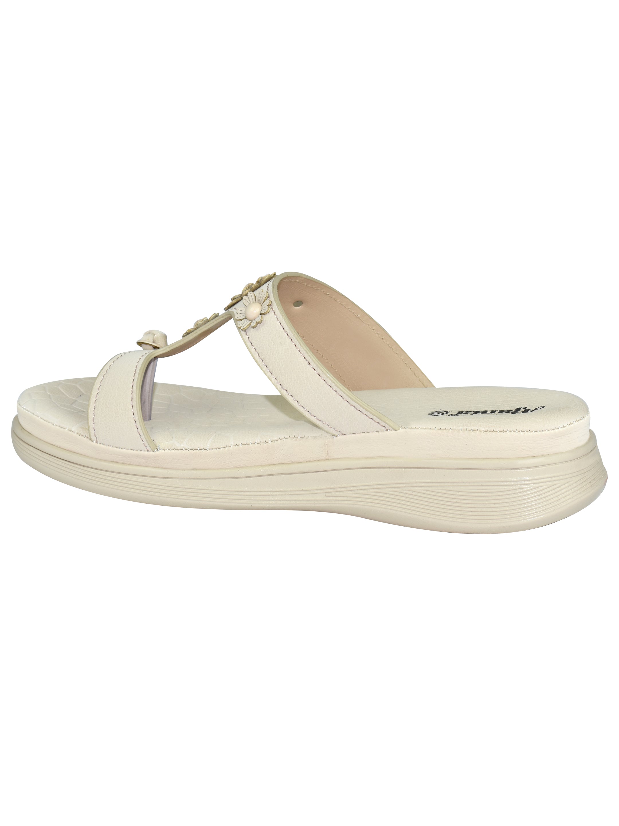 Ajanta Women Flat Sandal /  Stylish, Comfortable & Lightweight /  Comfortable Flat Slip-On Sandal EL2001