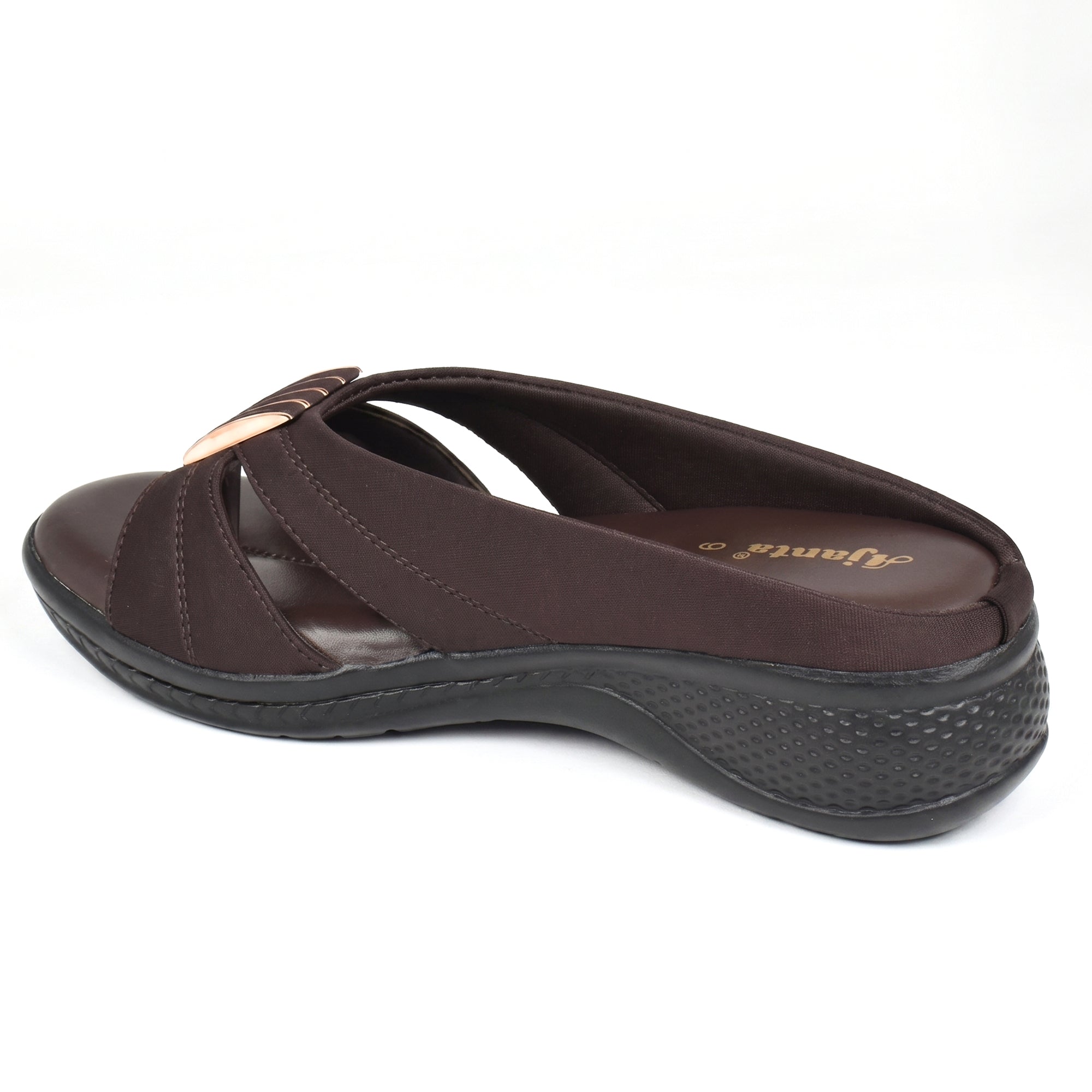 Ajanta Women's PVC Wedge Sandal
