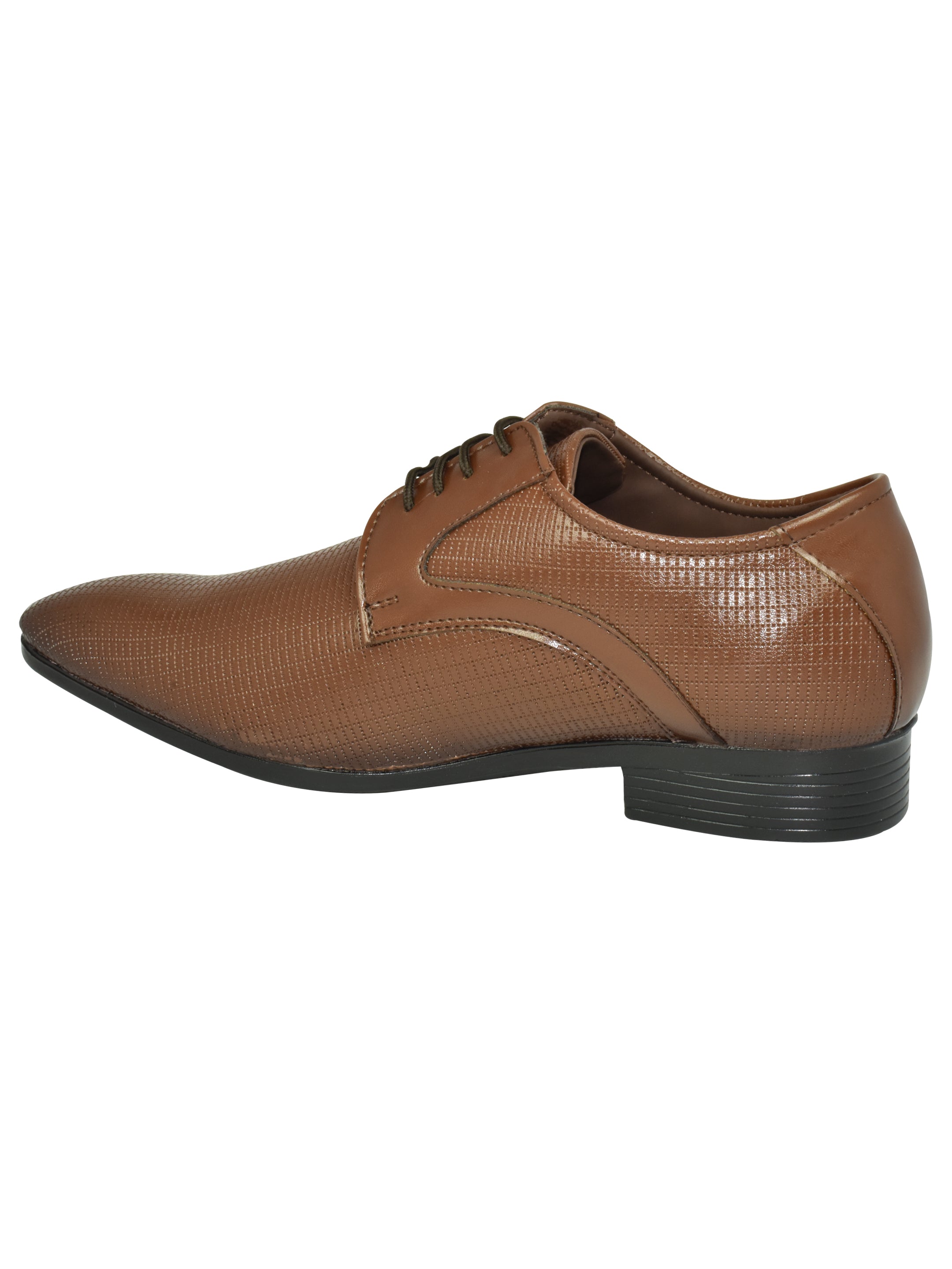 Imperio by Ajanta Men’s Tan Lace-Up Formal Shoes