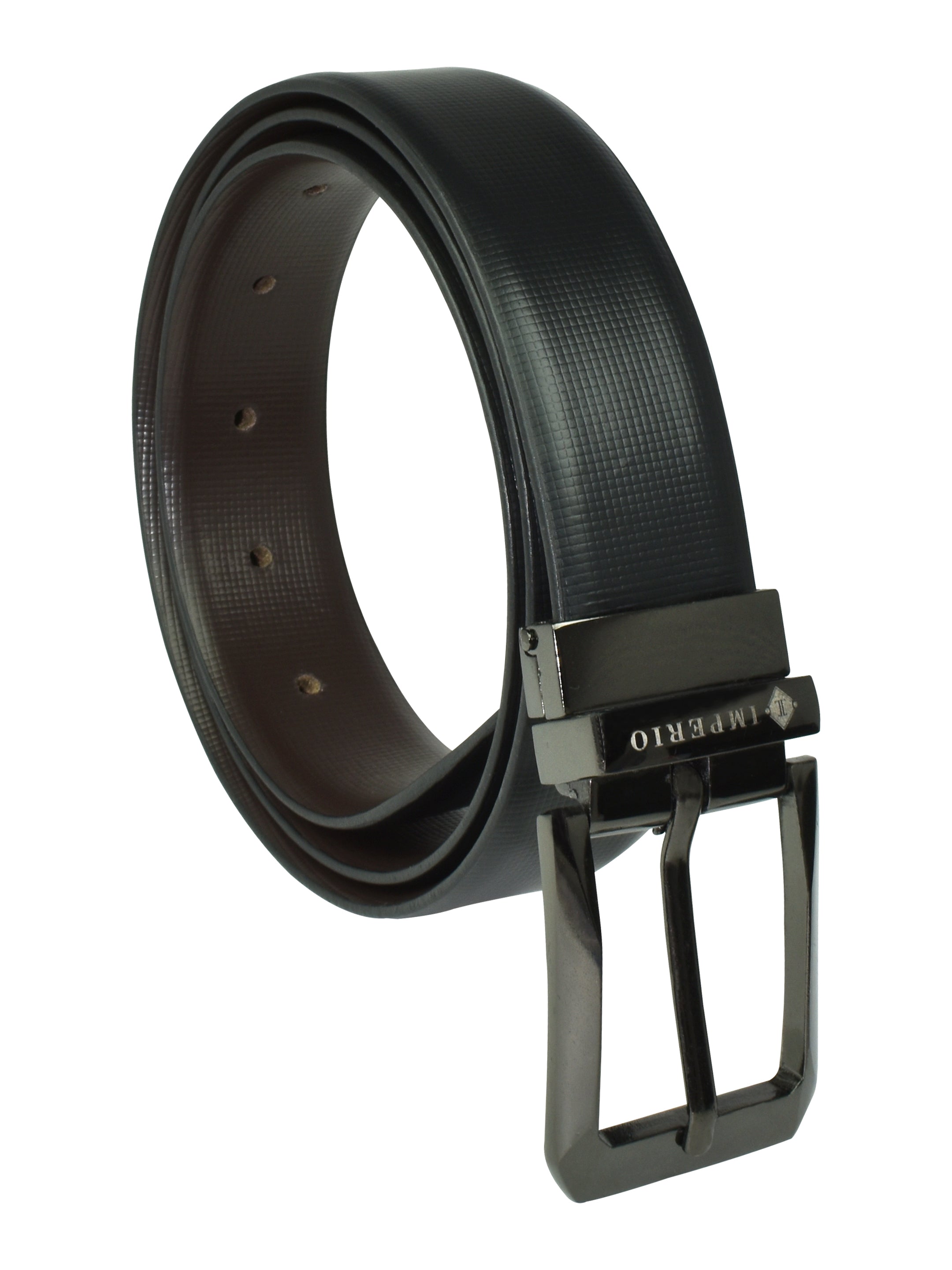 Imperio Genuine Leather Reversible Belt for Men β Dual-Side Formal & Casual Waist Belt
