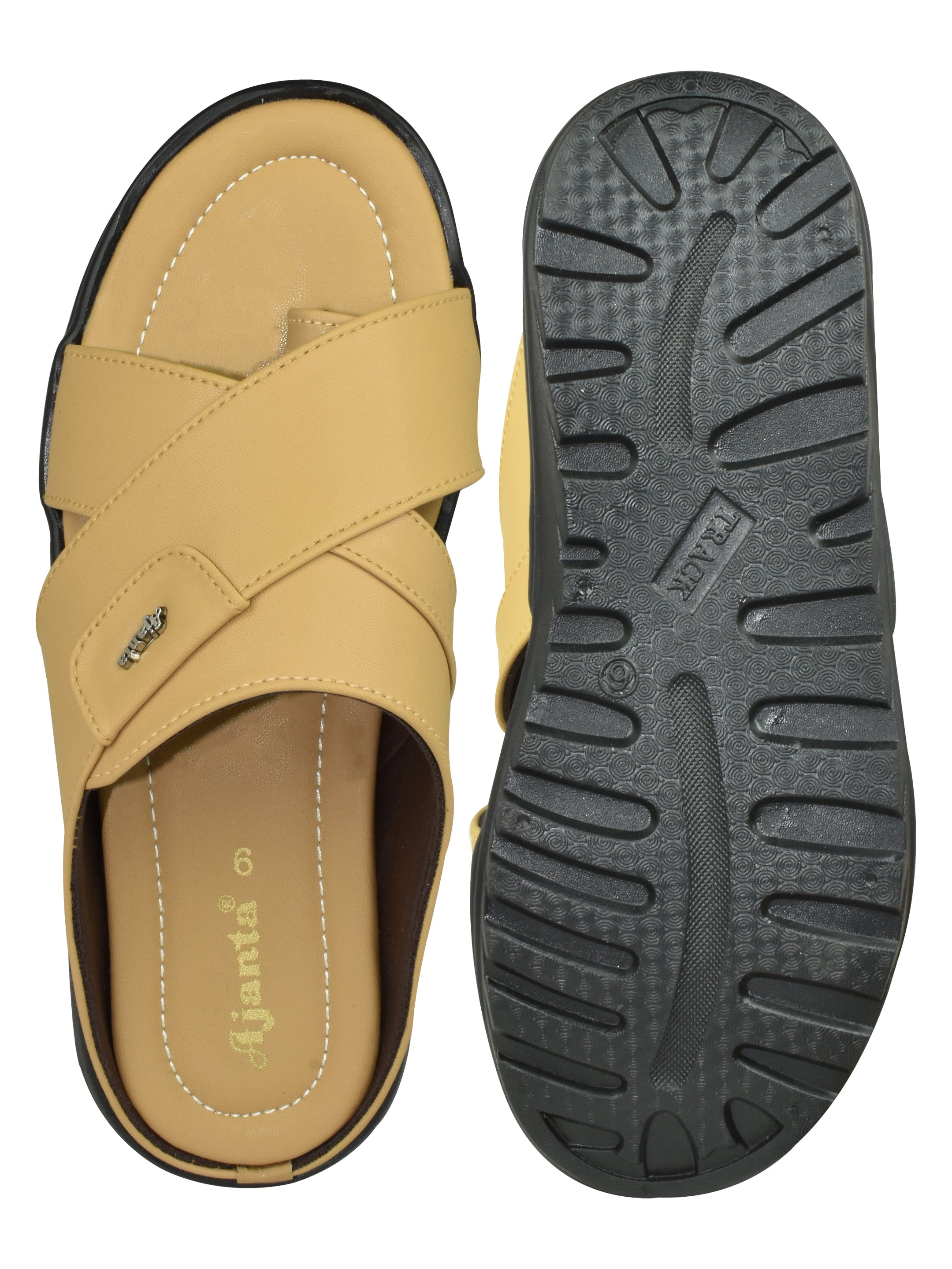 Ajanta Men’s Casual Waterproof Slip-On Sandals