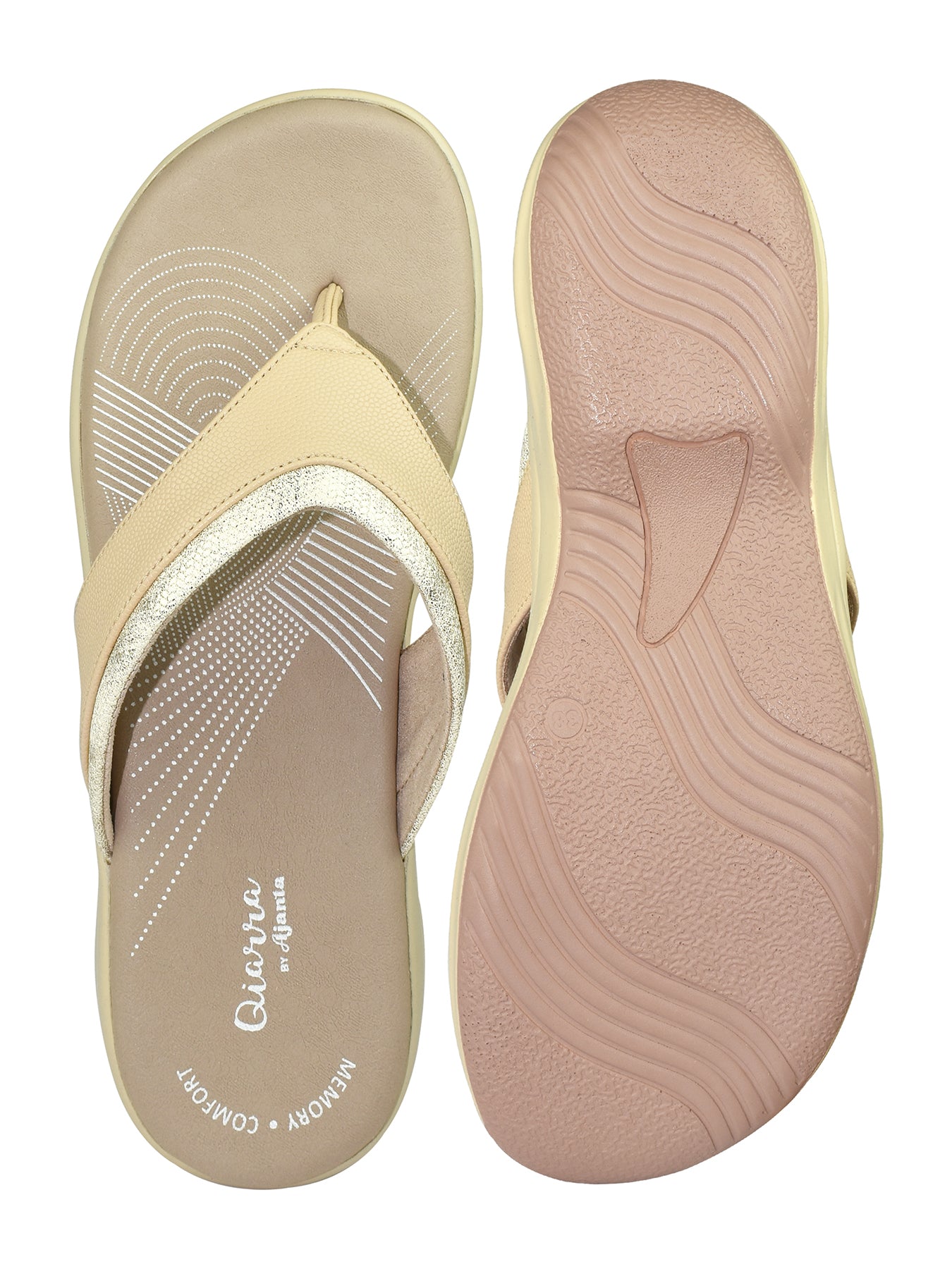 Ajanta Casual Slip on Stylish Flat Sandal for Women