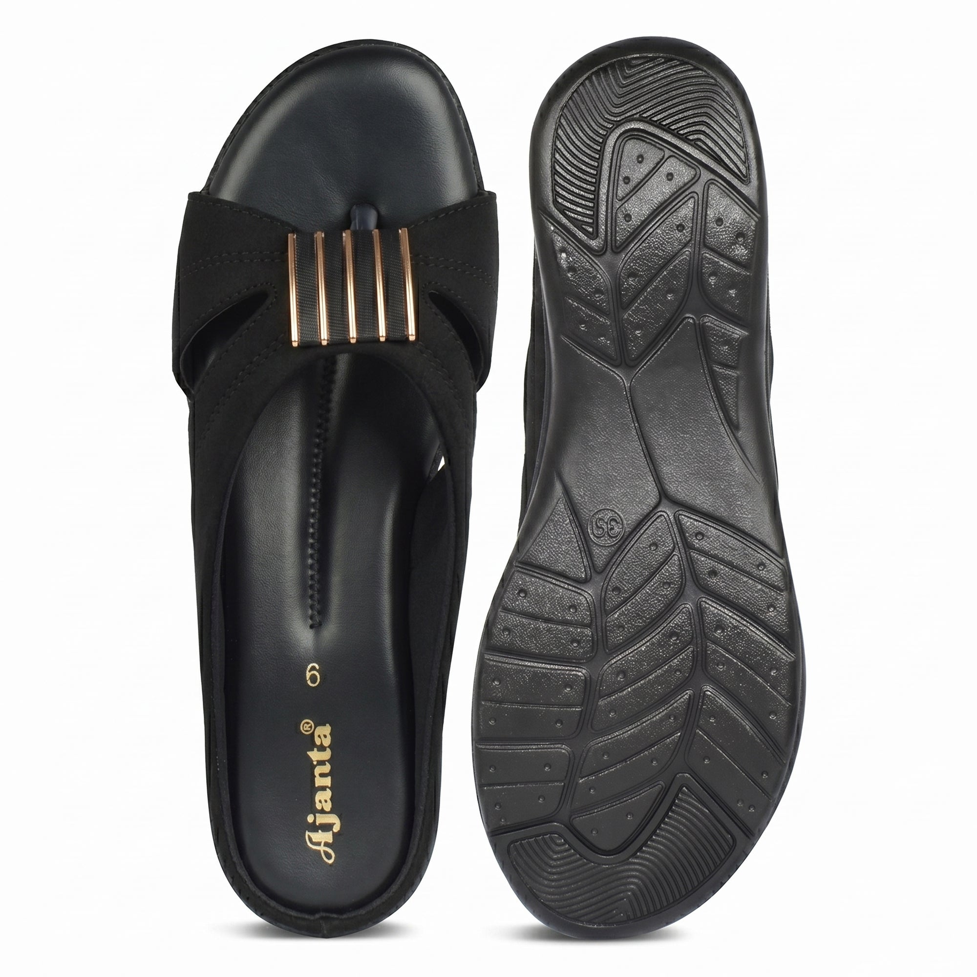 Ajanta Women's PVC Wedge Sandal
