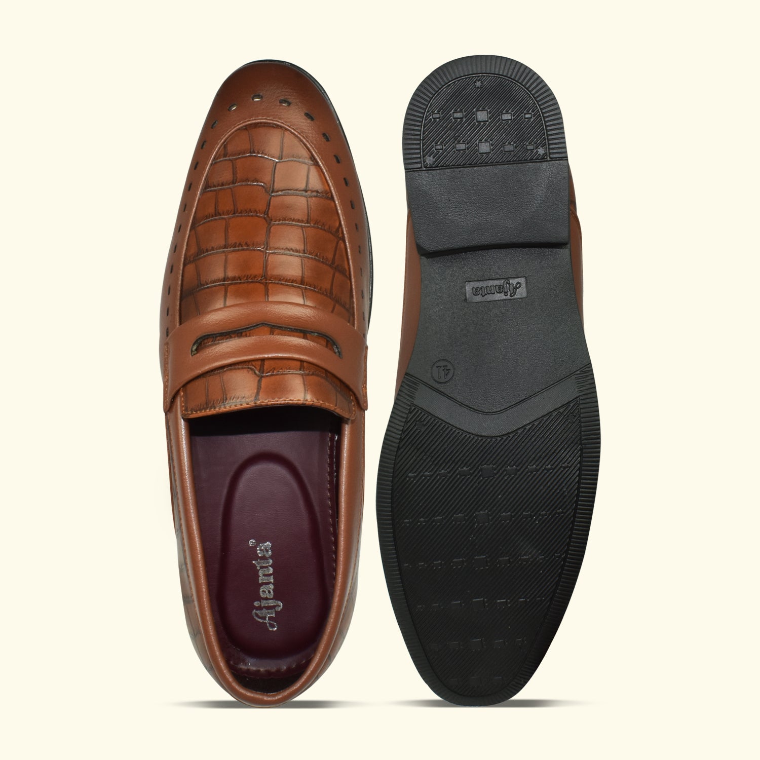 Ajanta Men's Formal Shoes |  Perfect for Formal, Business & Parties EG4028