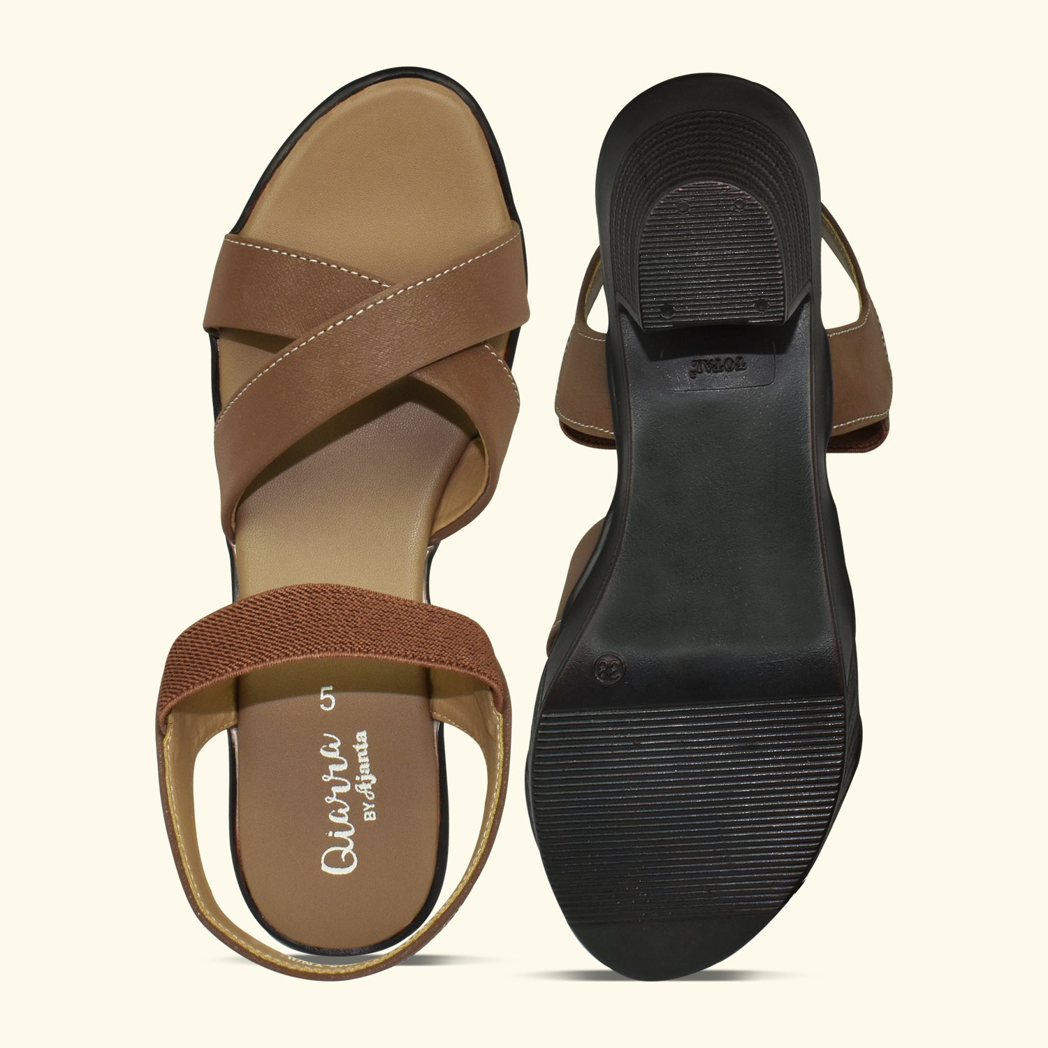 Ajanta Women’s Fashion Heel Sandals