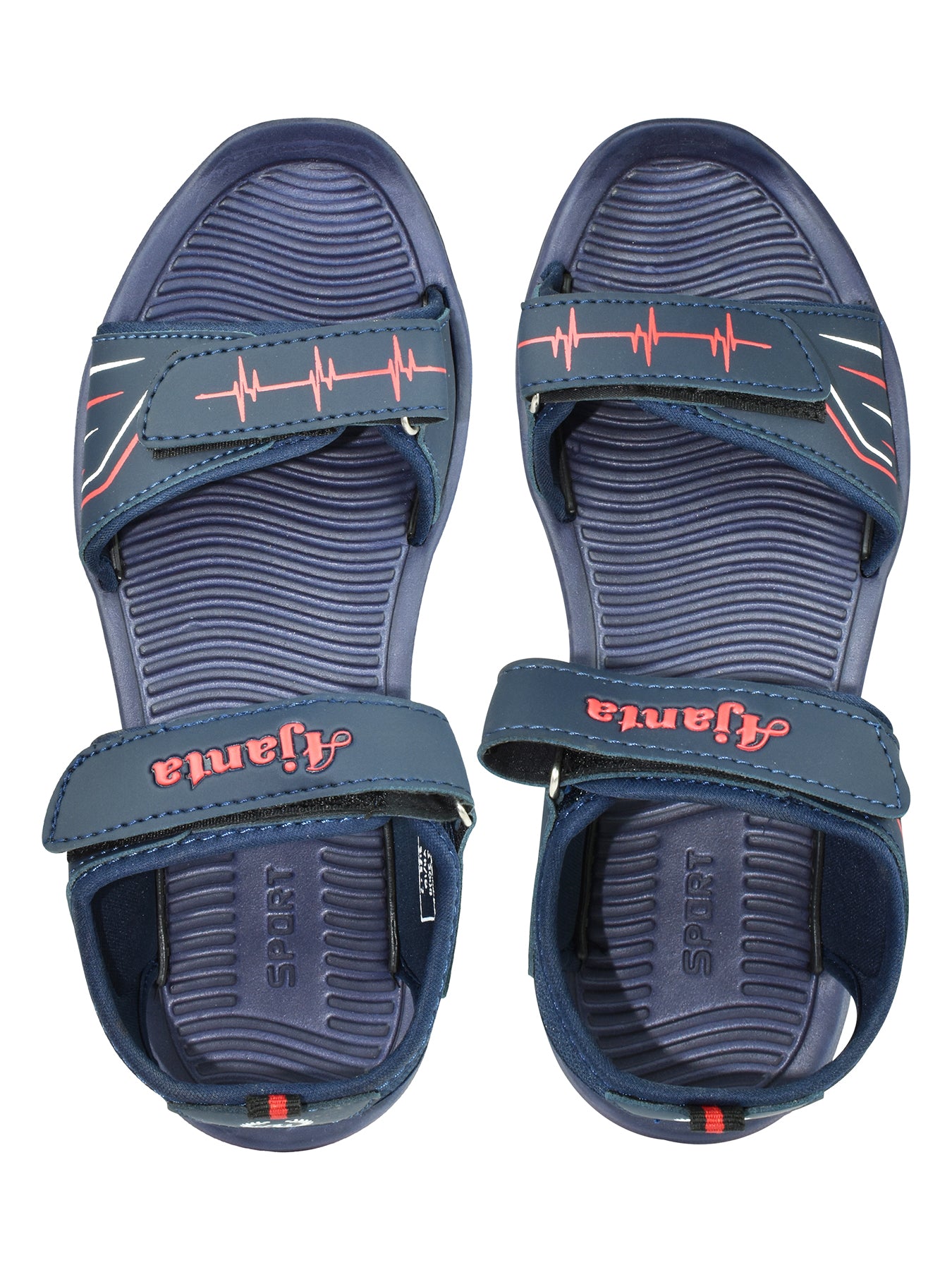 Ajanta Men's Blue Sport Sandal