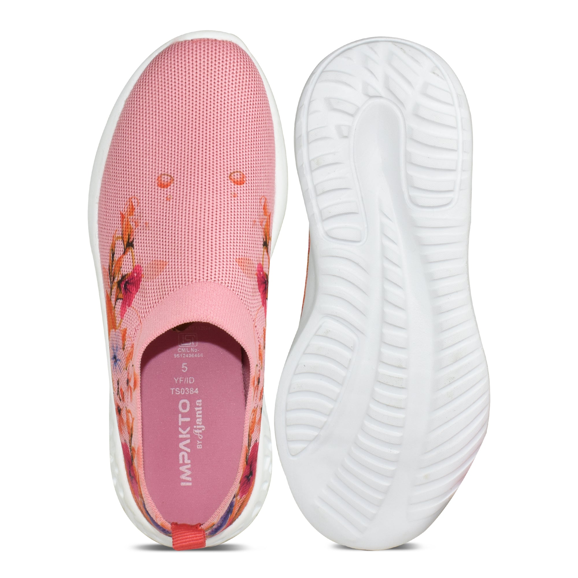 Ajanta Girls’ Slip-On Lightweight Shoes