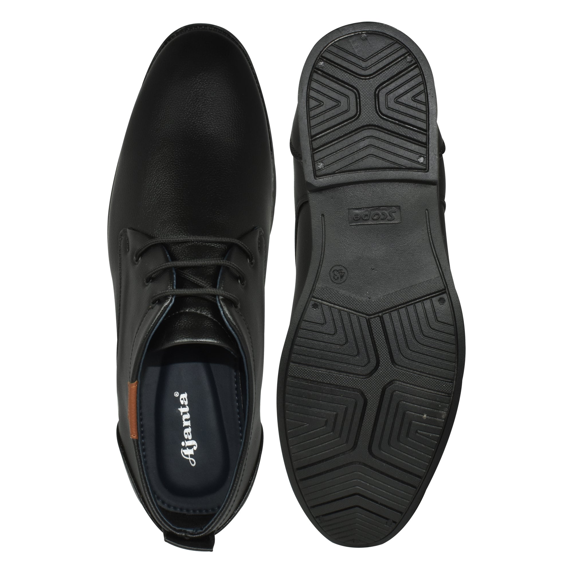 Ajanta Men's Formal Lace Up Shoes