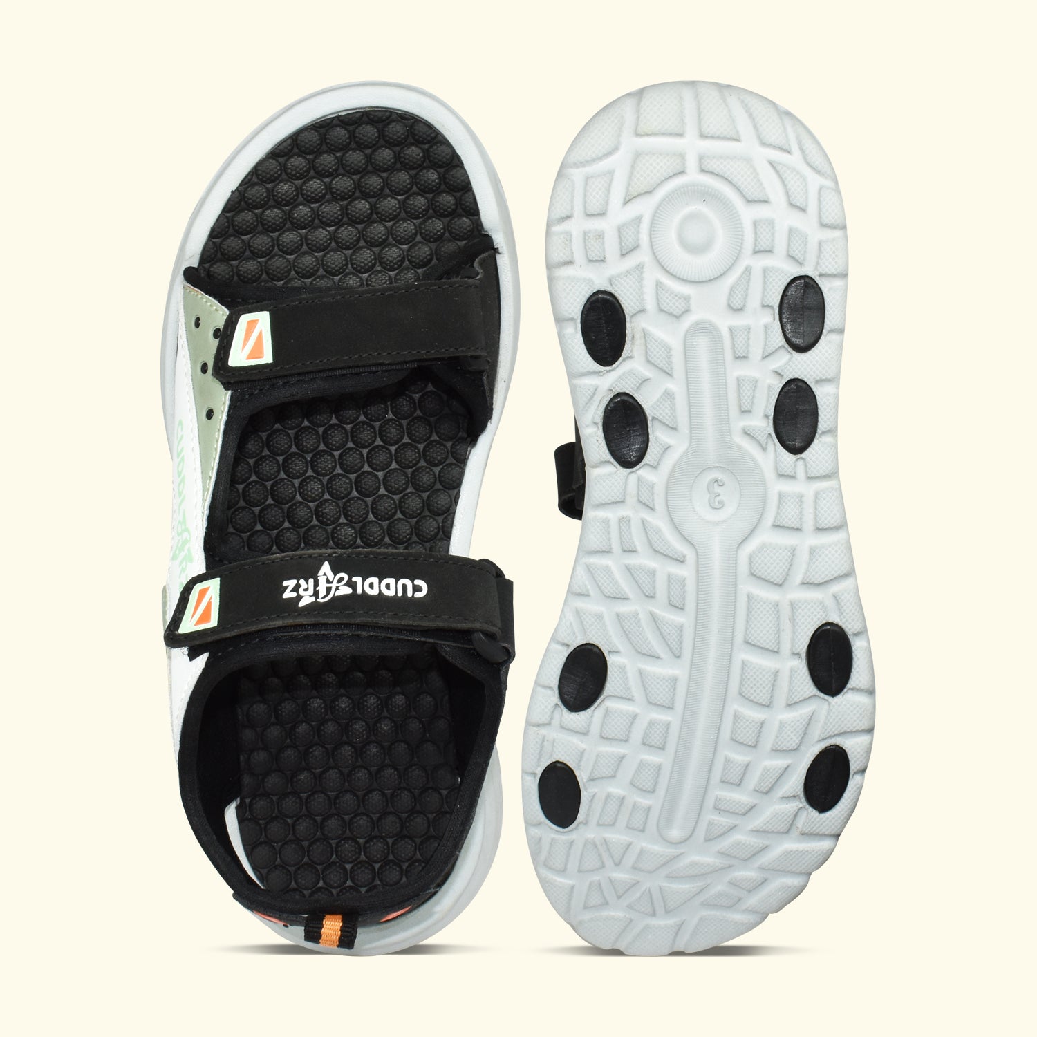 Ajanta Kids Boys Outdoor Sandals with Velcro Adjustable