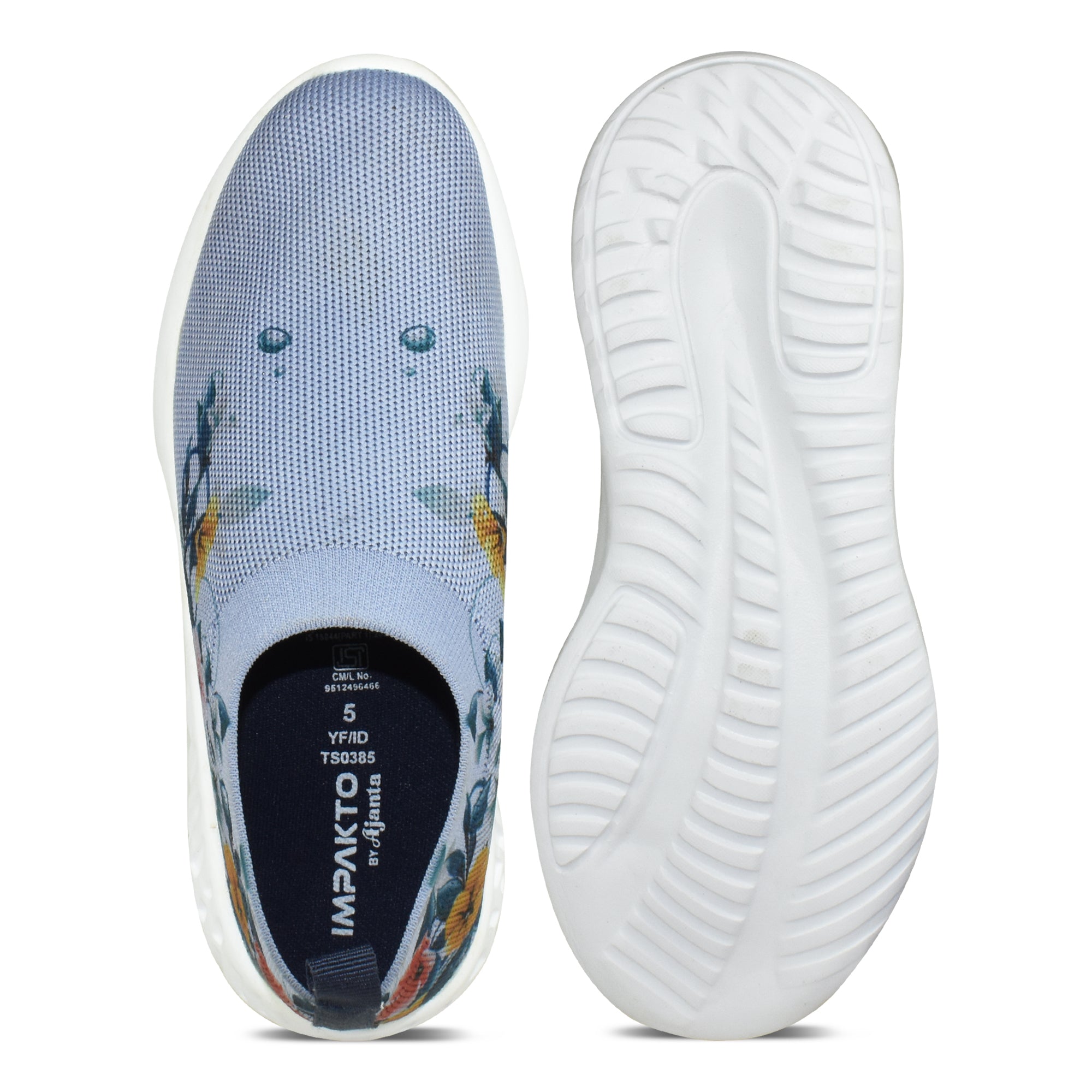 Ajanta Girls’ Slip-On Lightweight Shoes