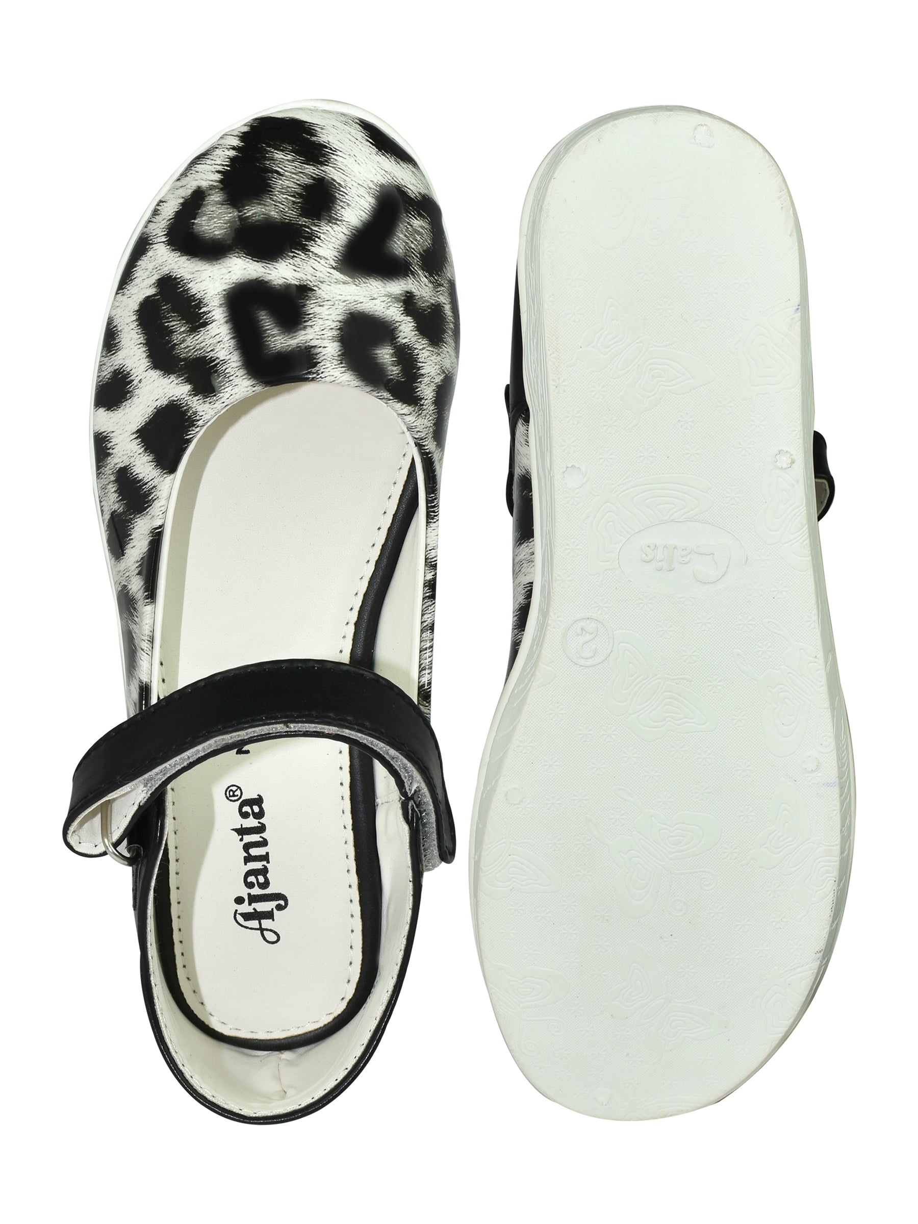 Ajanta Girls Comfortable and Stylish Lightweight Bellies for Kids Casual Wear EK1009