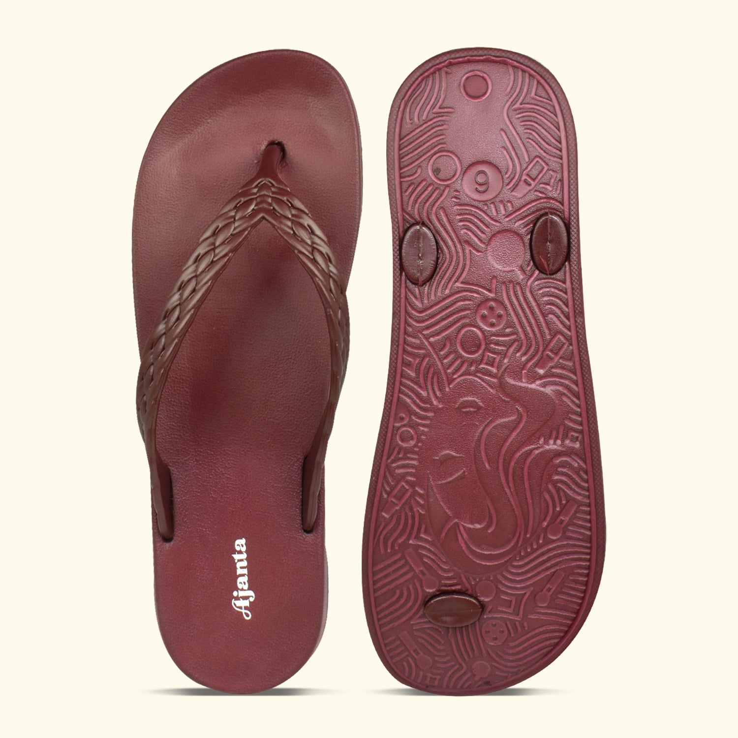 Ajanta Women’s Casual Lightweight Slippers