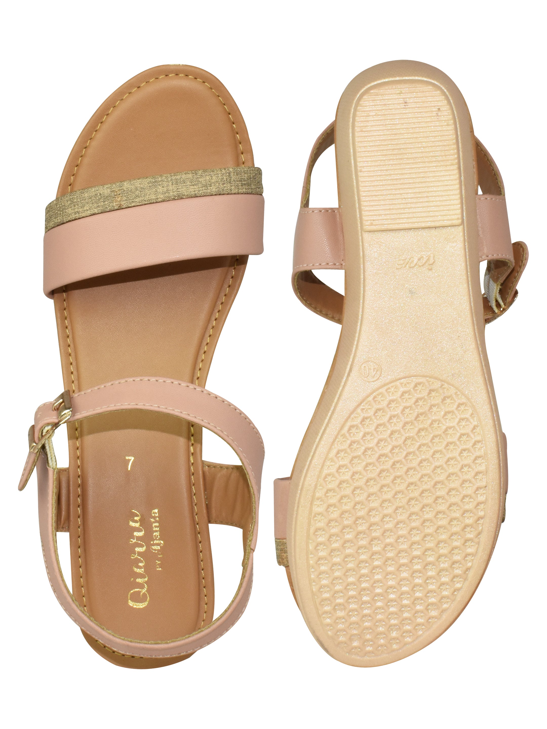 QIARRA by Ajanta Women’s Wedge Sandals
