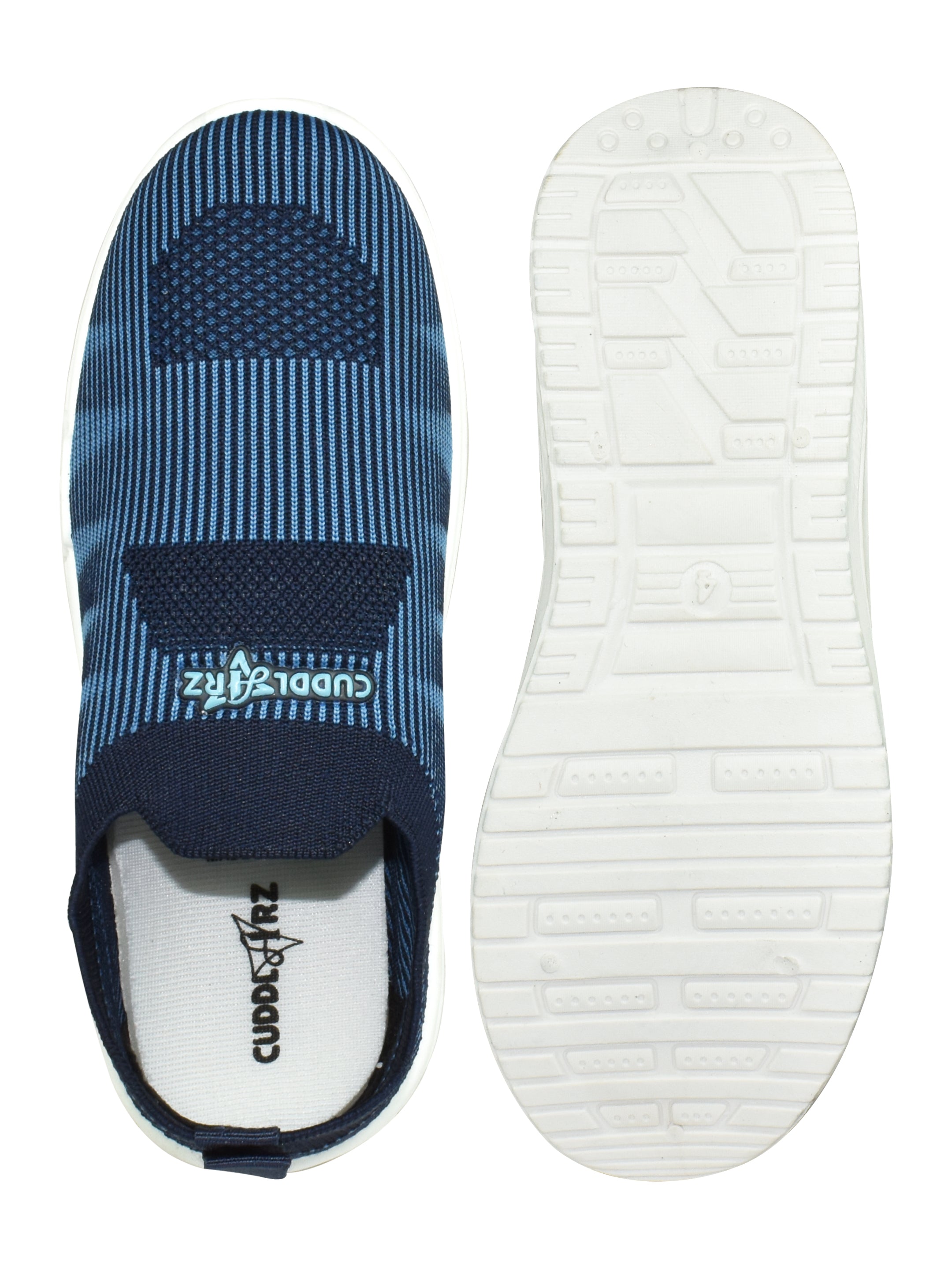 Ajanta Kidsโ Slip-On Sneakers with Breathable Knitted Upper