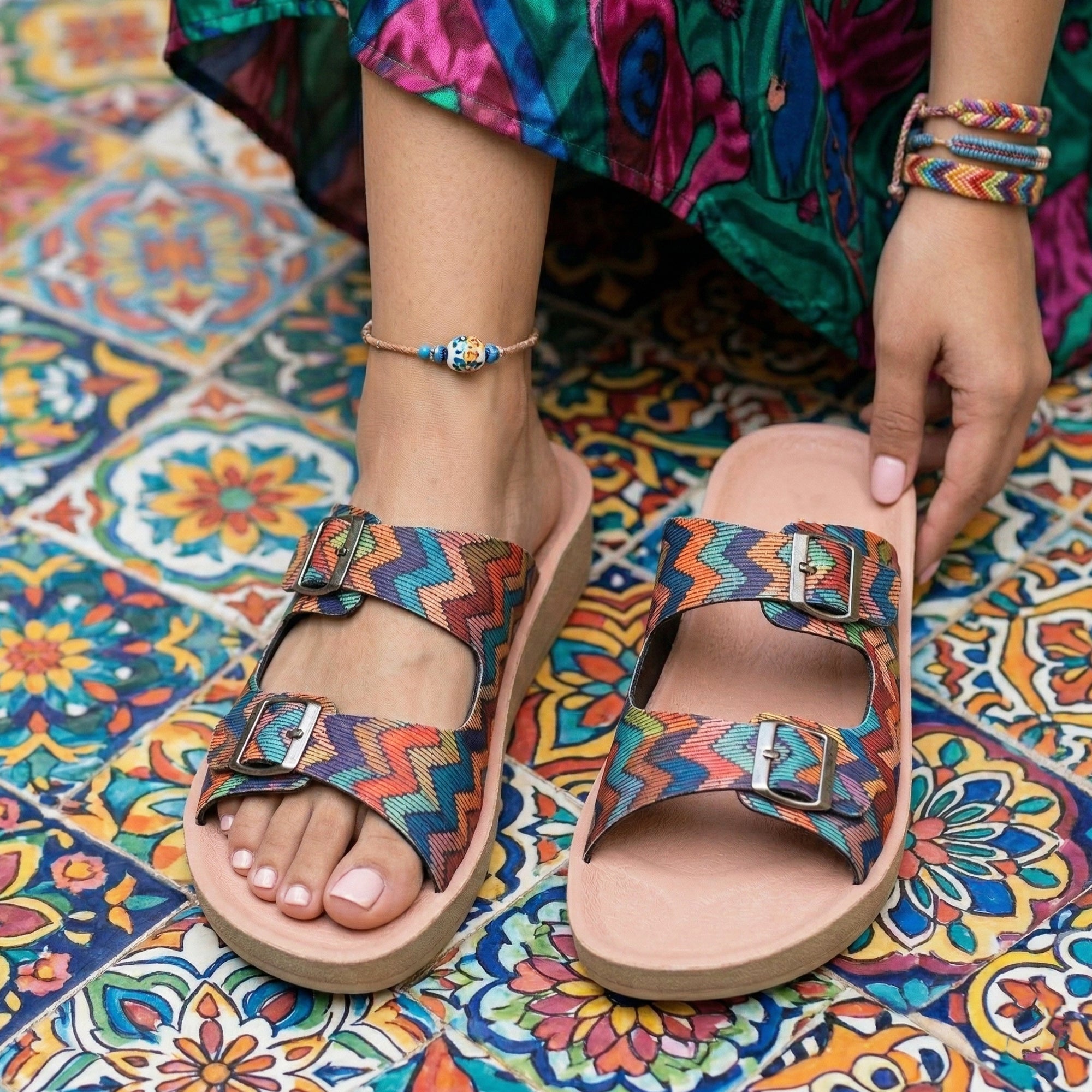 Ajanta Women’s Open-Toe Sandals