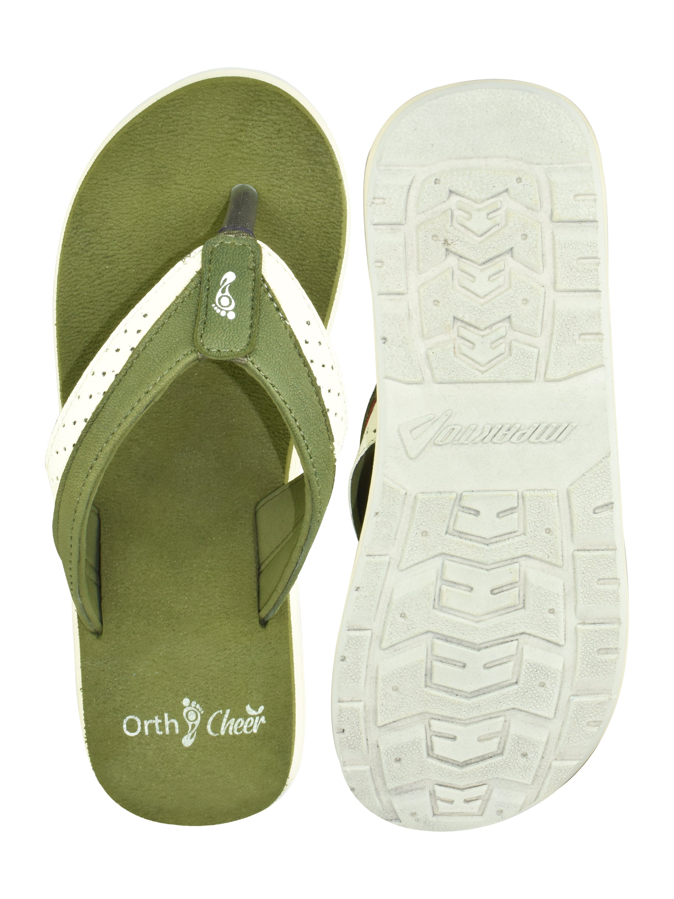 Ortho Cheer Men's Orthopedic & Diabetic Friendly Soft, Lightweight & Super Comfort Casual Slippers