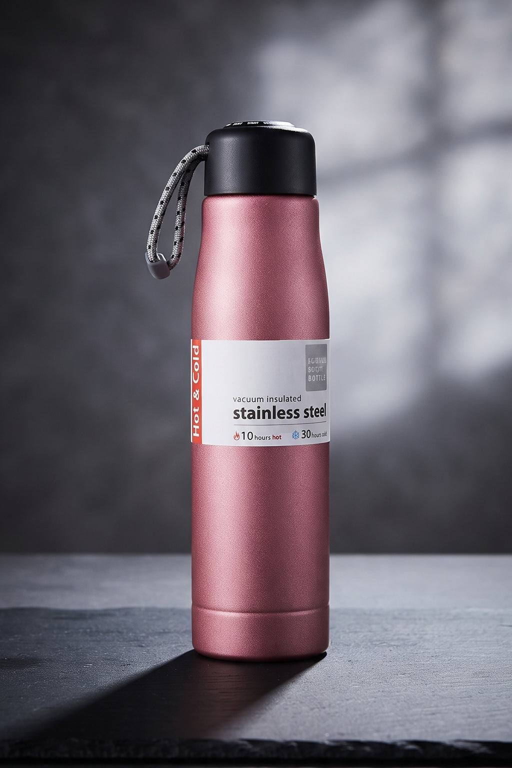 AJANTA Vacuum Insulated Stainless Steel Water Bottle 550 ml | Double Wall Thermos Flask | Leakproof, BPA Free | Keeps Hot 10 Hrs & Cold 30 Hrs | Office, School, Gym, Travel