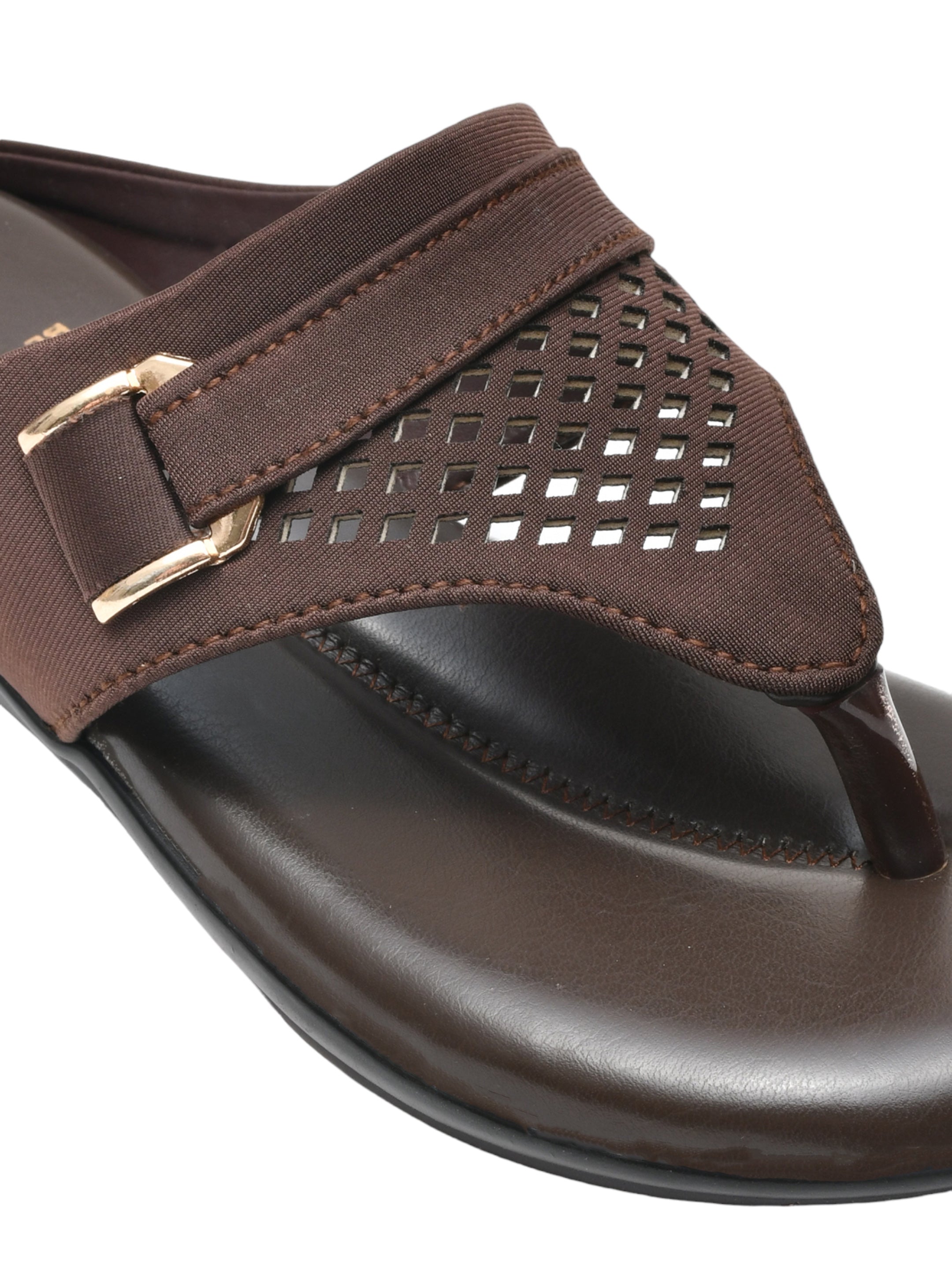 Ajanta Women’s Brown Comfortable Sandals