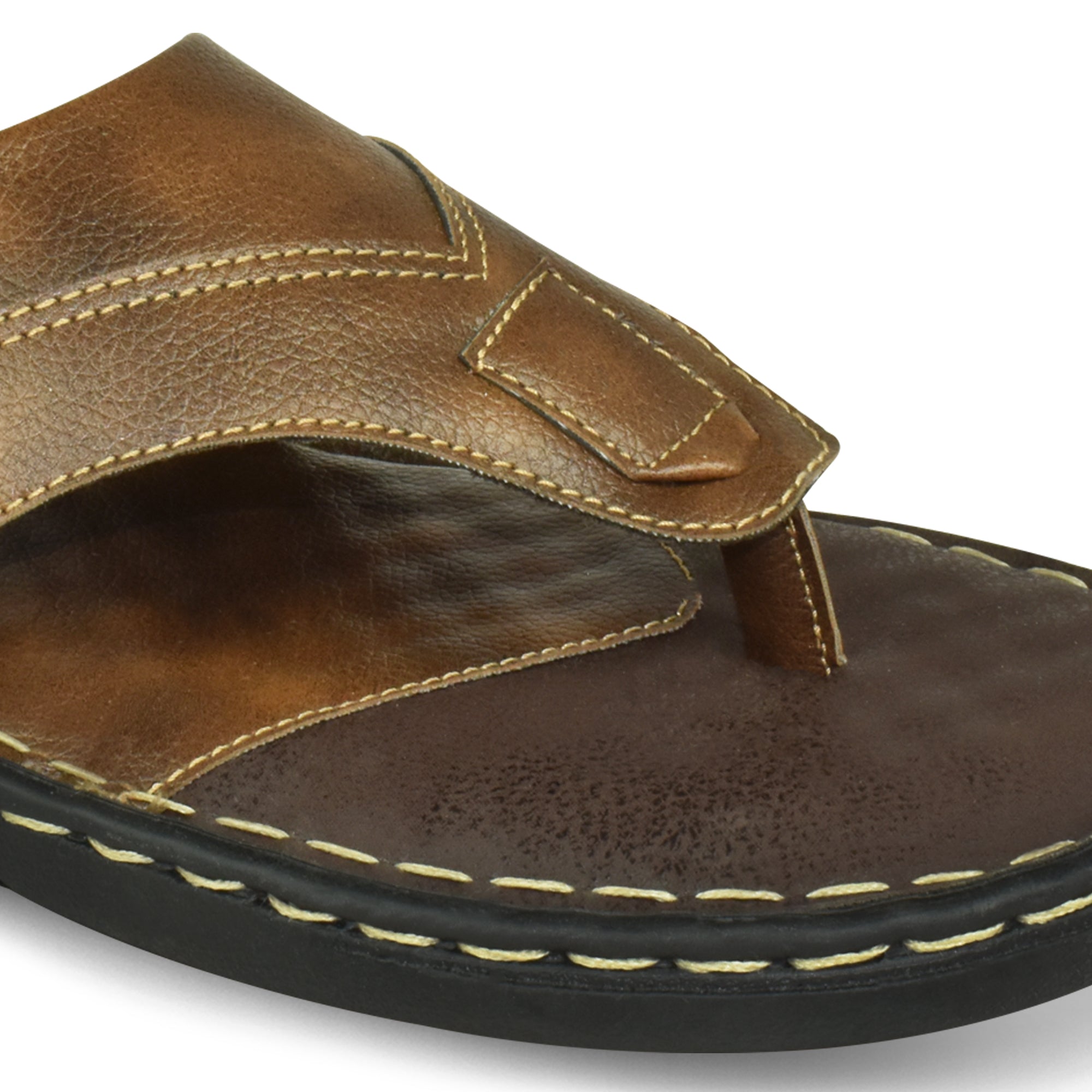 Ajanta Men’s Slip-On Soft Cushioned Sandals