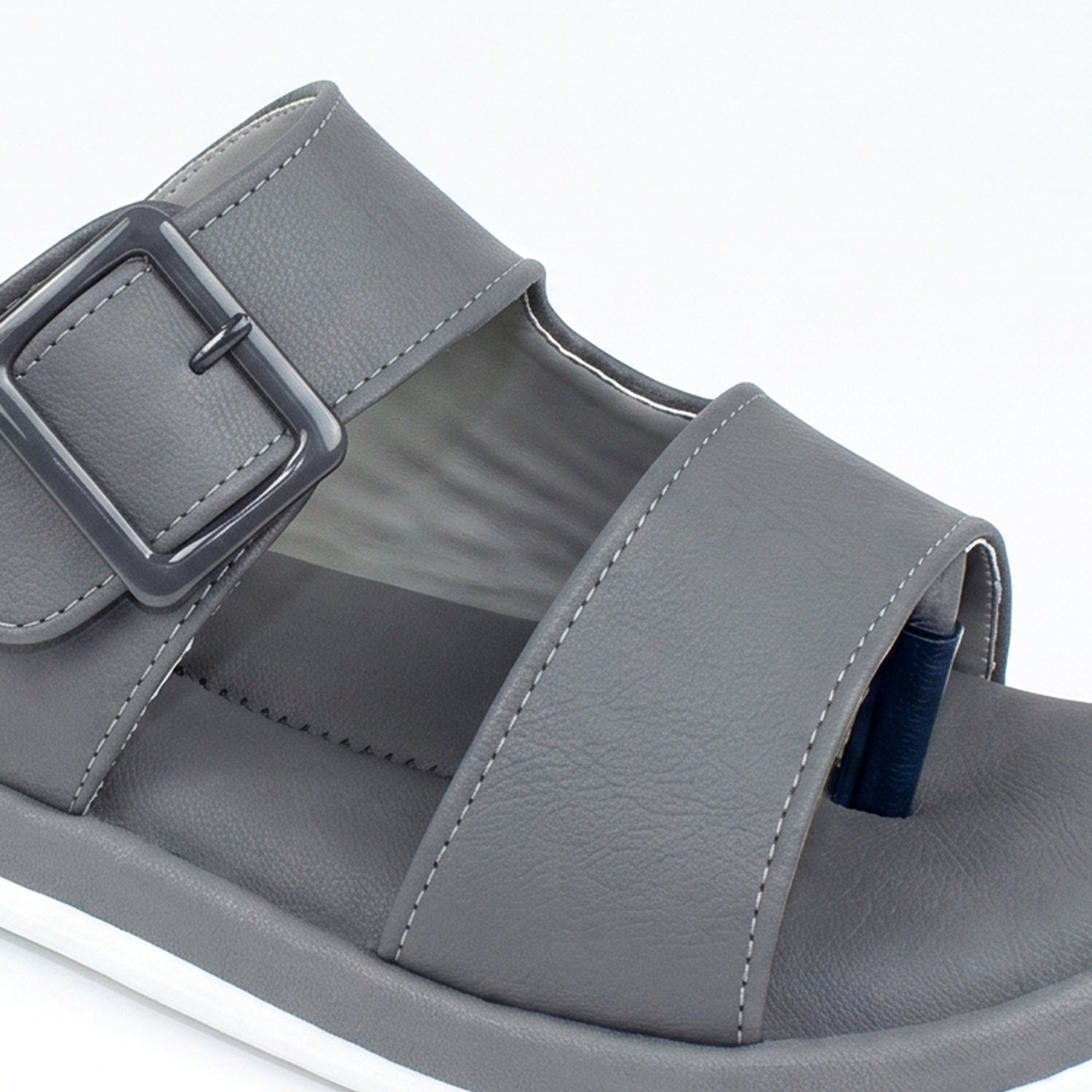 AJANTA Women's Double Strap Flat Sandals | Casual Slip-On Ladies Chappal with Cushioned Footbed