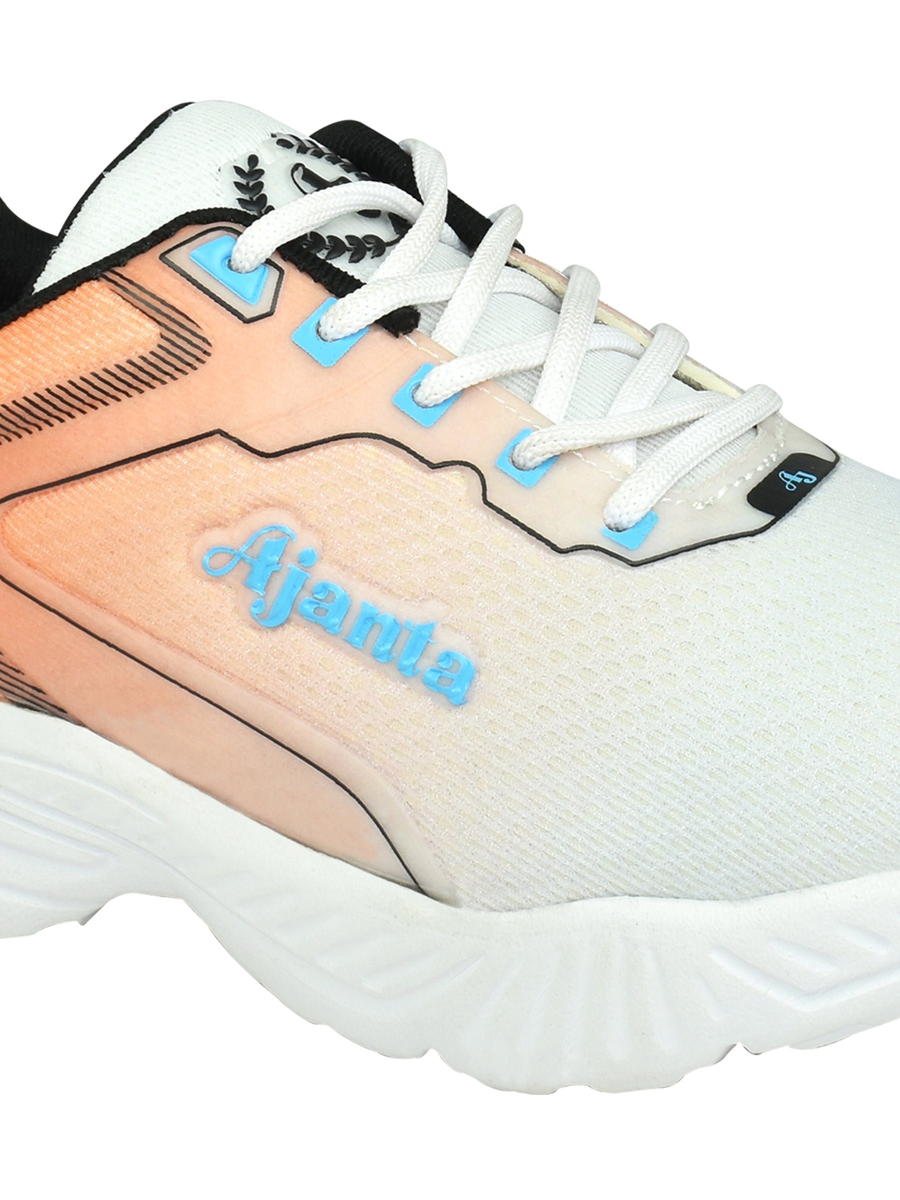 Ajanta Boys Orange Stylish Shoes | Lightweight Long Lasting Sports Shoes |  Mesh Upper with EVA Sole | Sports shoes EK2007