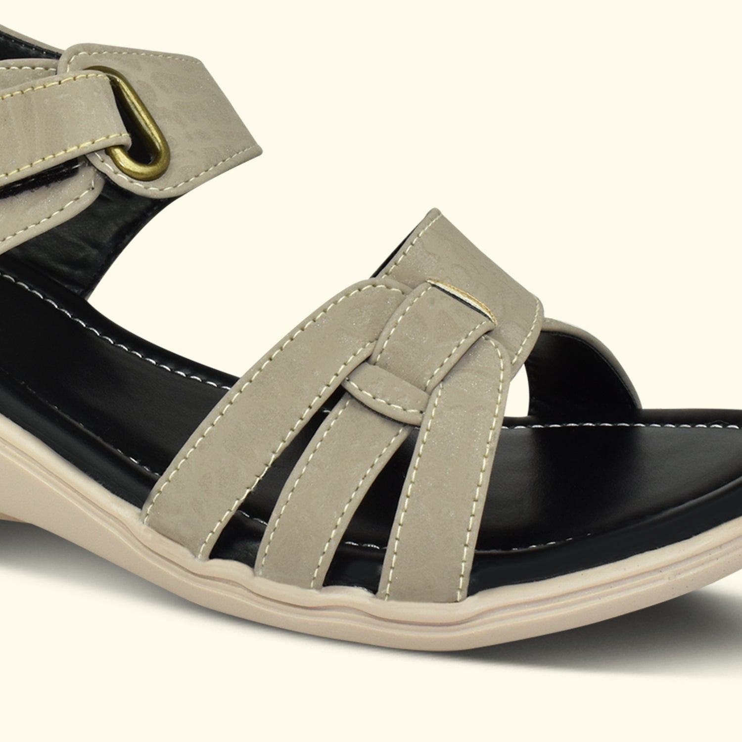 Ajanta Women's Adjustable Ankle Strap Sandals