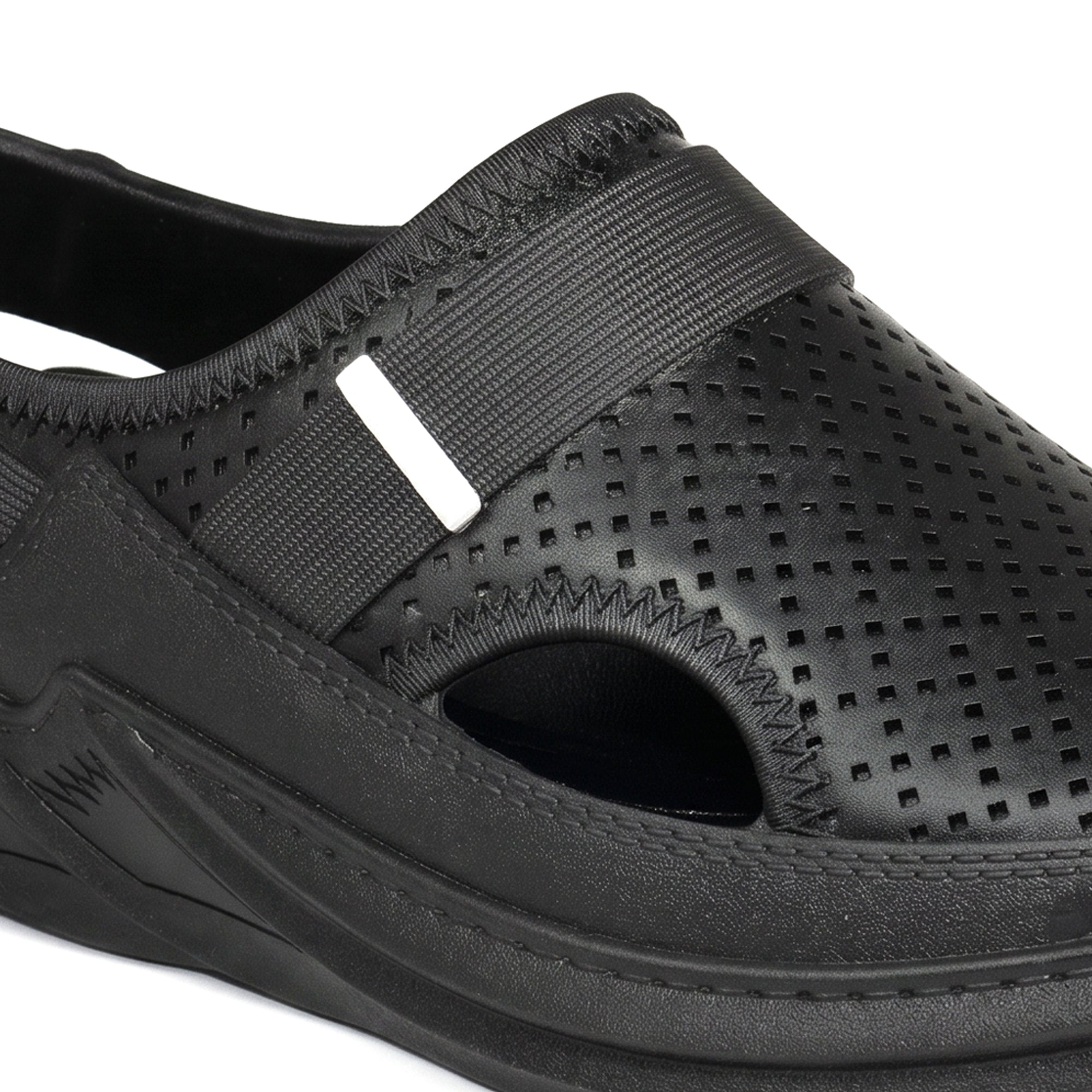 AJANTA Men's Roman Sandals | PVC Molded Water Resistant Sandals for Men | Lightweight Breathable Walking Sandals | Rainy Season Outdoor Casual Daily Wear Footwear