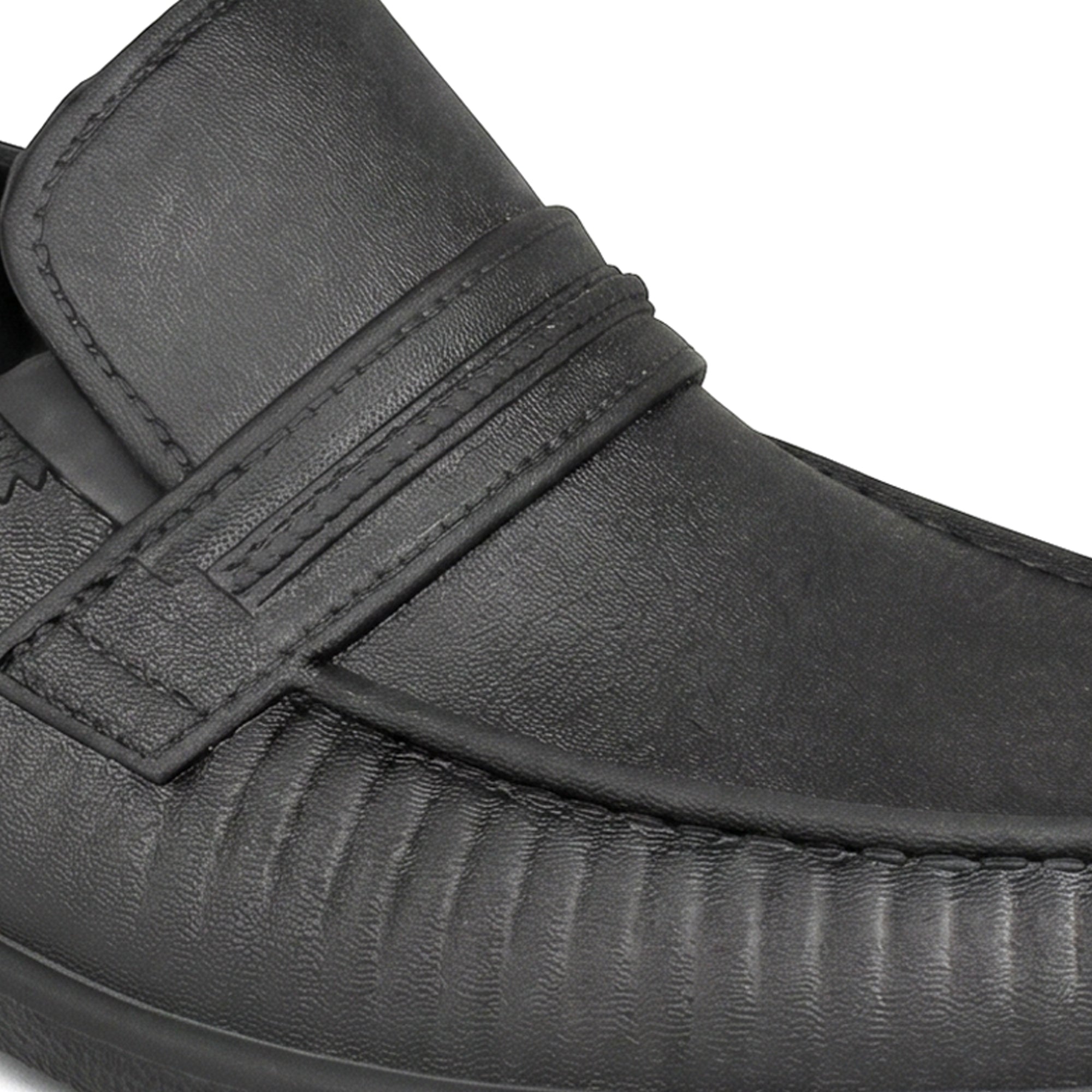 AJANTA Waterproof PVC Loafers Shoes for Men | Lightweight Slip-On Rain Shoes | Casual Monsoon Footwear | Moccasin Shoes Office, Travel, Driving & Daily Wear Rr