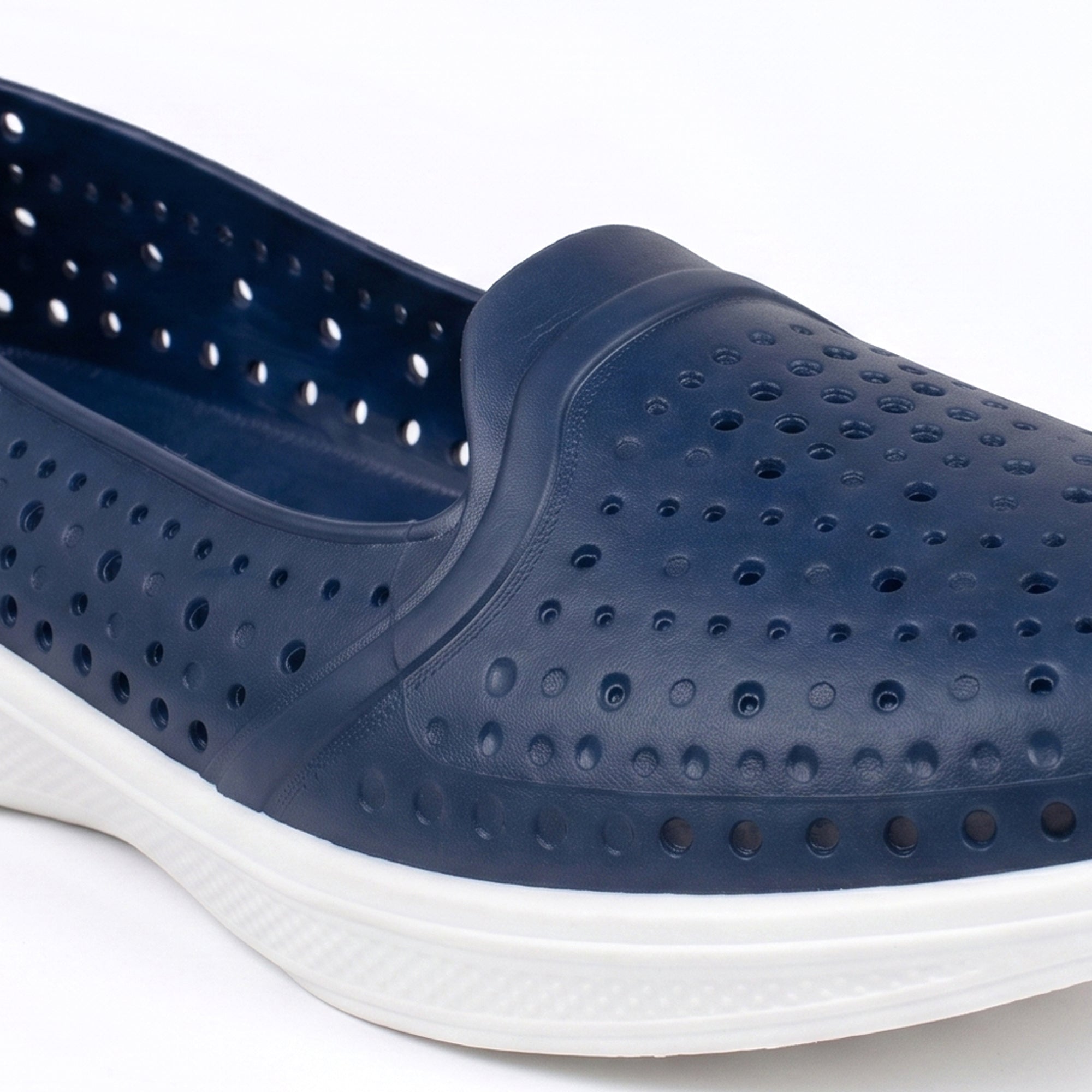 AJANTA Women PVC Molded Casual Shoes | Lightweight Comfortable Slip-On Daily Wear Footwear (Cream)